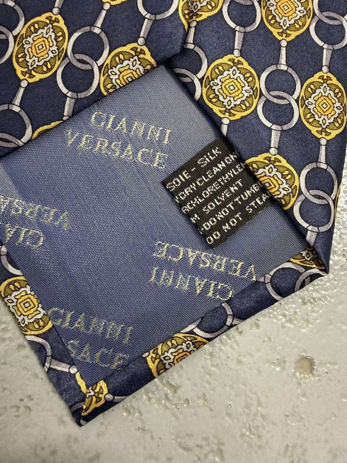 Versace Vintage Gianni Versace Silk Tie Size ONE SIZE - 3 Thumbnail