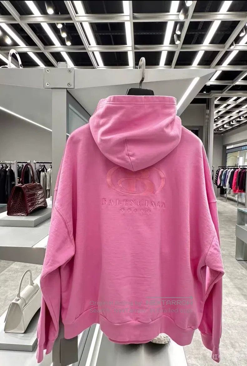 Other Balenciaga Logo Solid Color Long Sleeve Hoodie Size M / US 6-8 / IT 42-44 - 2 Thumbnail