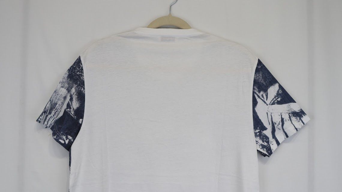 Alexander McQueen o1rshd1 ***Defective / T-Shirt in Blue & White Size US S / EU 44-46 / 1 - 11 Thumbnail