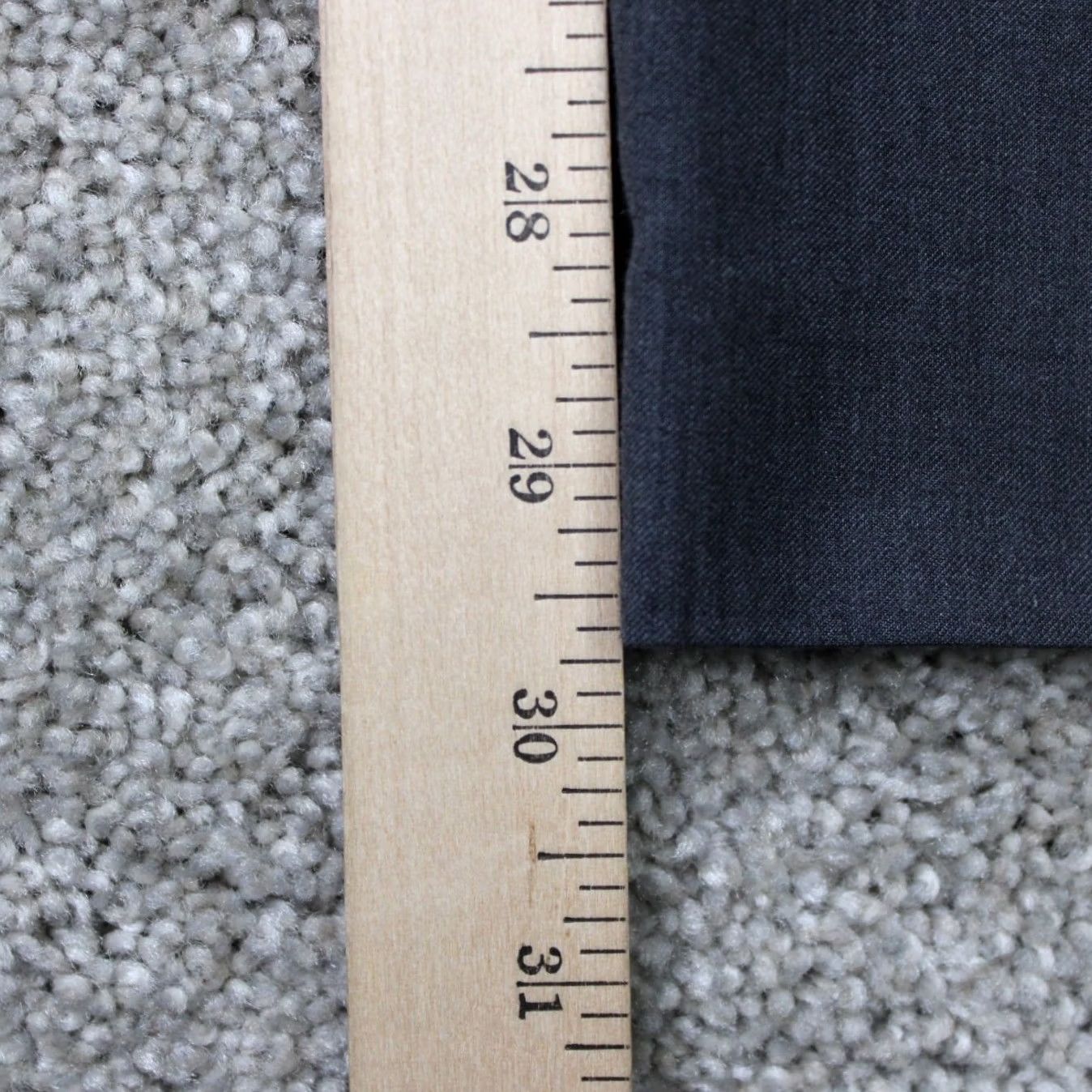 Ralph Lauren LAUREN Ralph Lauren Pants Mens 34x30 Gray Flat Front Polyester/Rayon Straight Dress Pants Mens Regular Utility/Workwear Size US 34 / EU 50 - 4 Thumbnail
