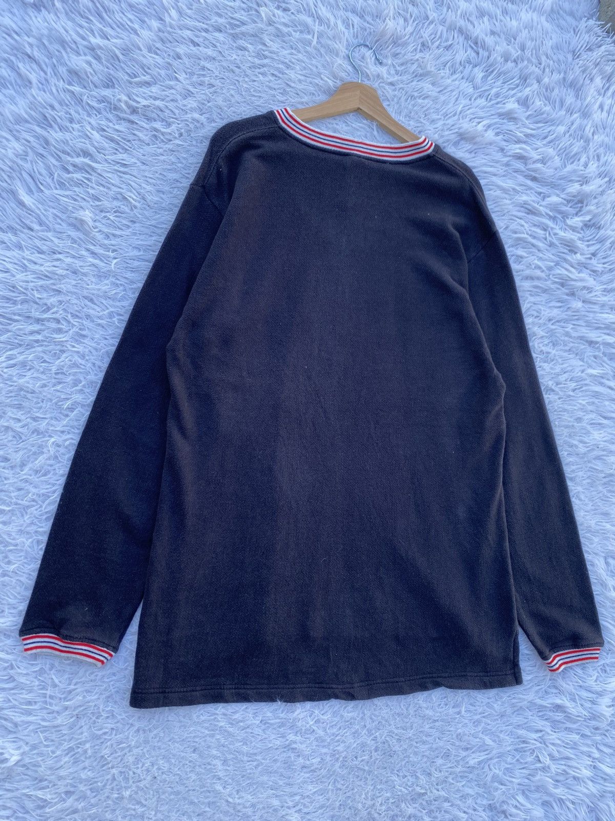Vision Streetwear Rare Vintage 90s Vision Streetwear V Neck Sweatshirt Size US XL / EU 56 / 4 - 17 Thumbnail
