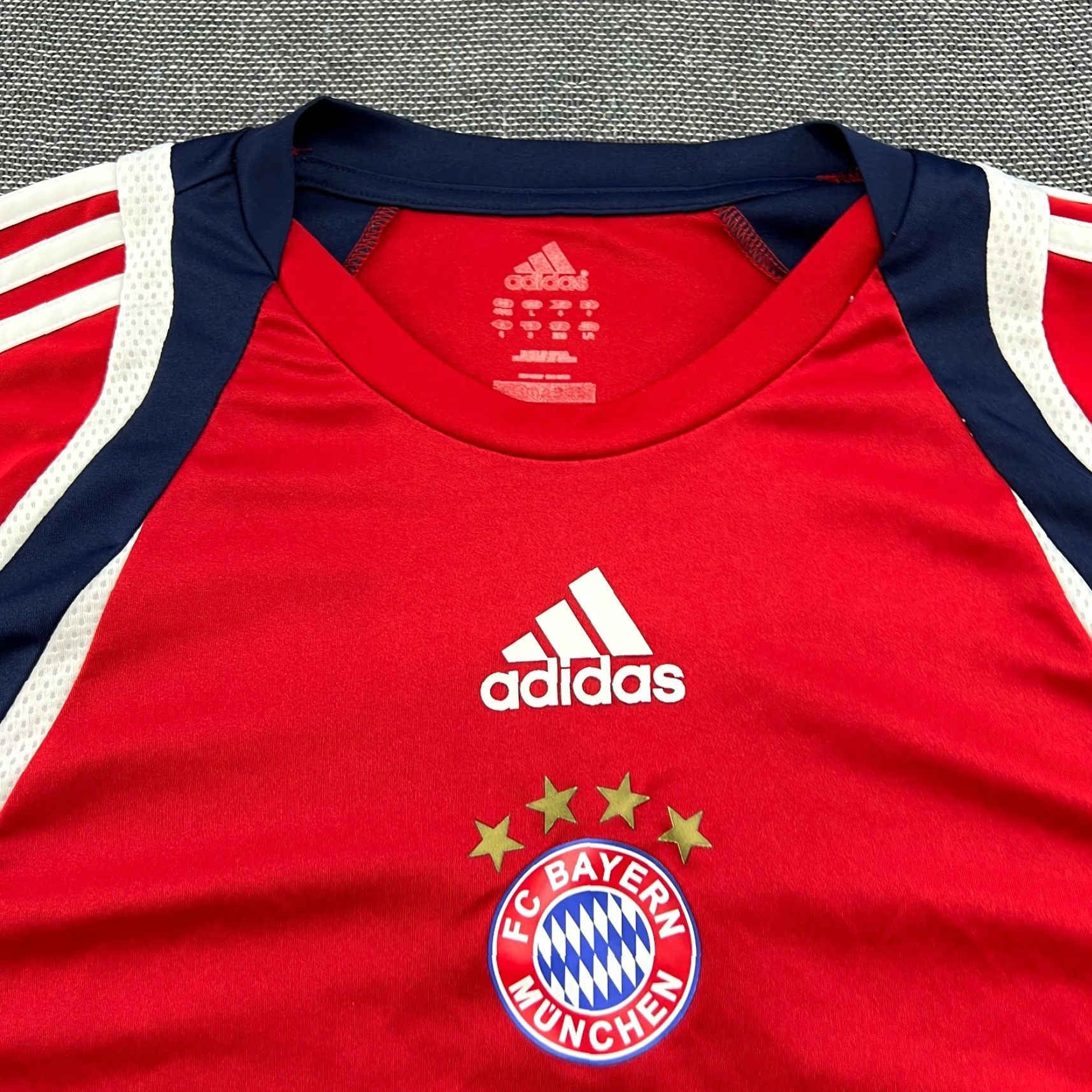 Adidas adidas Bayern Munich Jersey Shirt L Mens Red Football Training 2009 2010 Short Sleeve Pullover Moisture Wicking Quick Dry Size US L / EU 52-54 / 3 - 5 Thumbnail