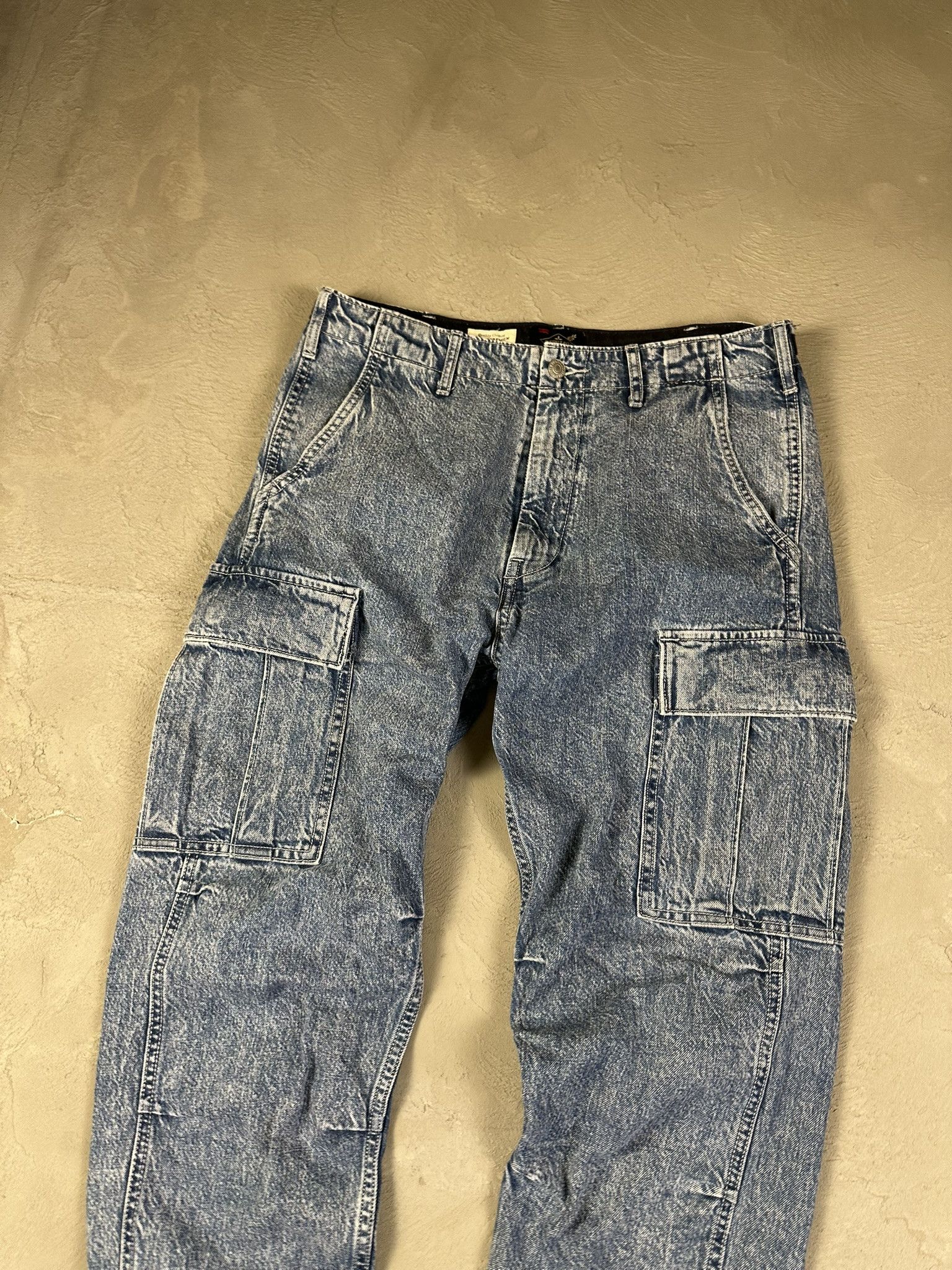 Levi's Levi's x Justin Timberlake Cargo Oversized Denim Pants Size US 32 / EU 48 - 3 Thumbnail