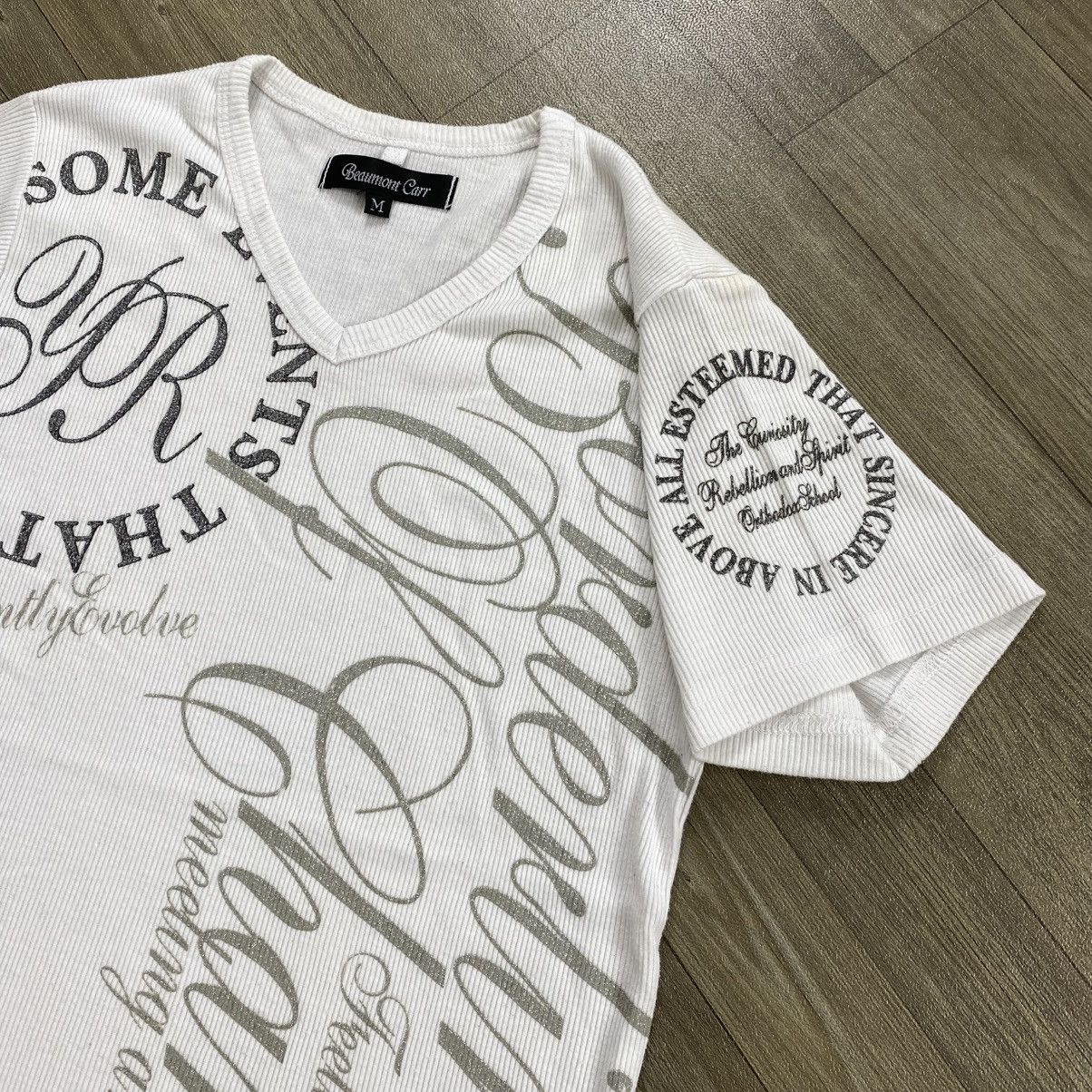 Japanese Brand 2000s Beaumont Car Poem Ifsixwasnine Y2K Lgb Style Tee Size US M / EU 48-50 / 2 - 5 Thumbnail