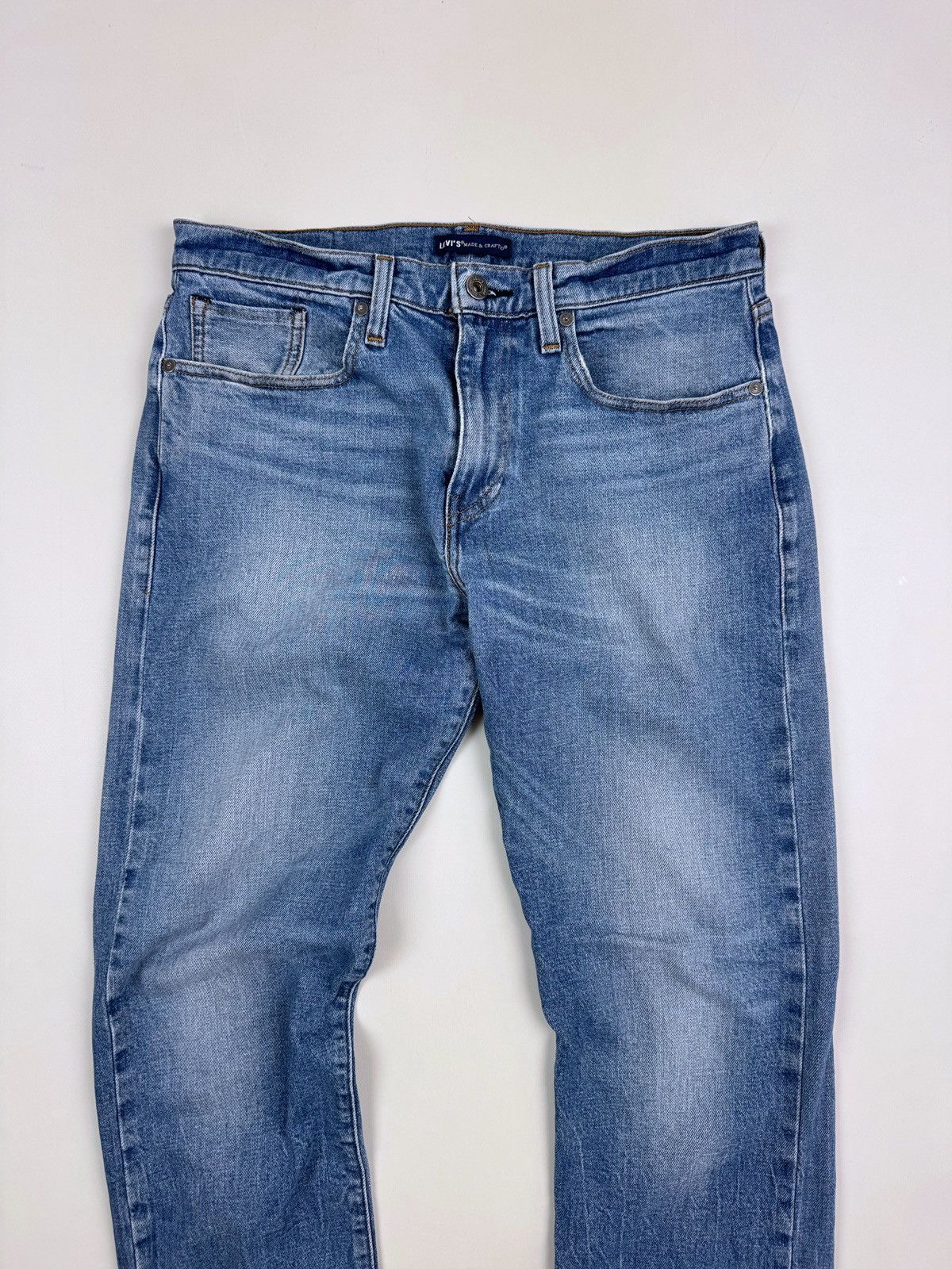Levi's Made & Crafted Levi’s Made&Crafted 502 Taper Washed Denim Jeans Size US 31 - 5 Thumbnail