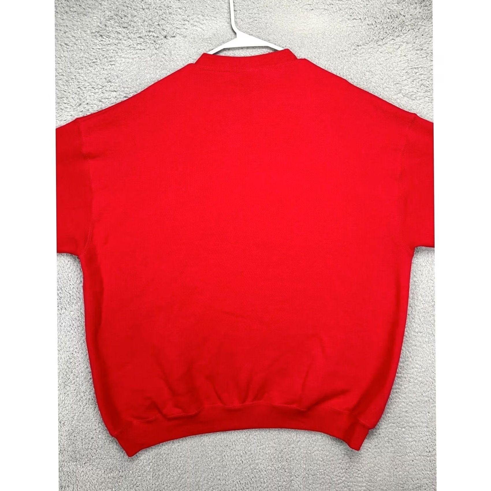 Vintage VINTAGE Ohio State Buckeyes Sweater Adult XL Red Crew Neck Sweatshirt Men B-Wear Size US XL / EU 56 / 4 - 3 Thumbnail