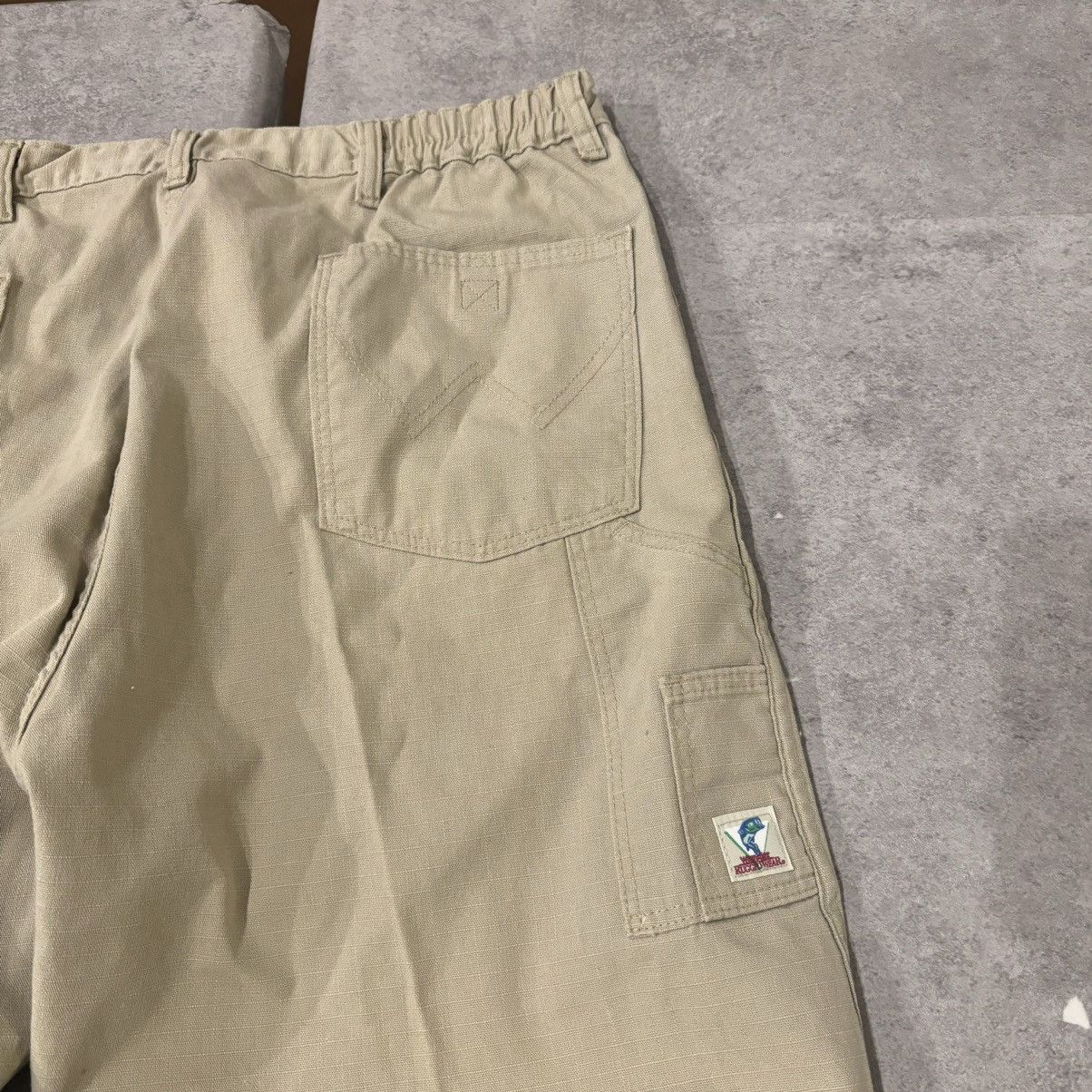 Wrangler Wrangler rugged wear khaki carpenter pants elastic waistband Size US 36 / EU 52 - 6 Thumbnail
