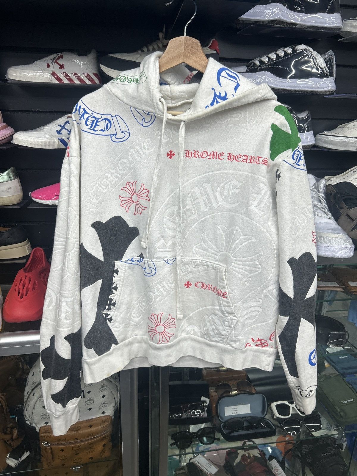 Chrome Hearts Stencil hoodie