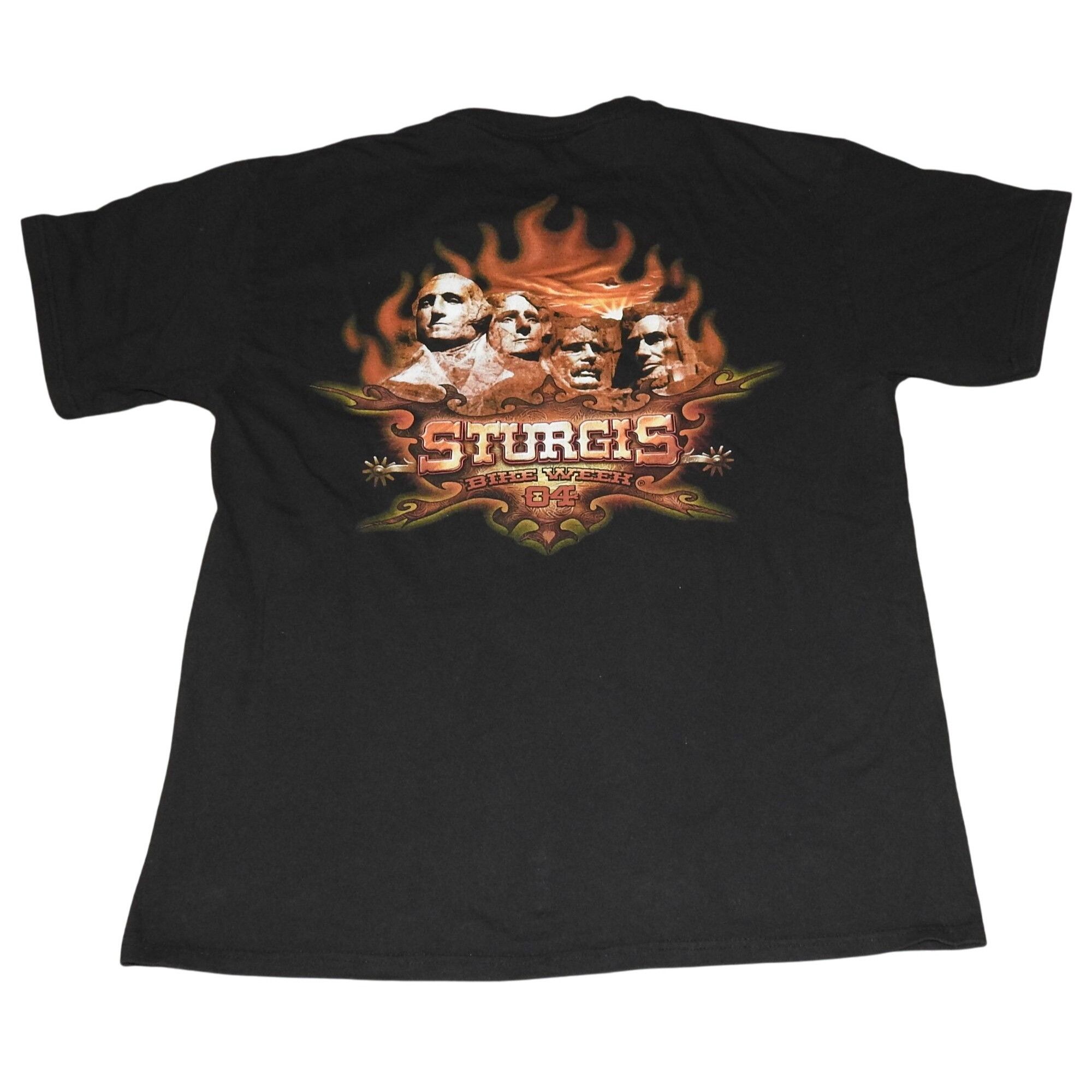 Harley Davidson Vintage 2004 Harley-Davidson Sturgis Bike Week Mt. Rushmore Size US L / EU 52-54 / 3 - 1 Thumbnail