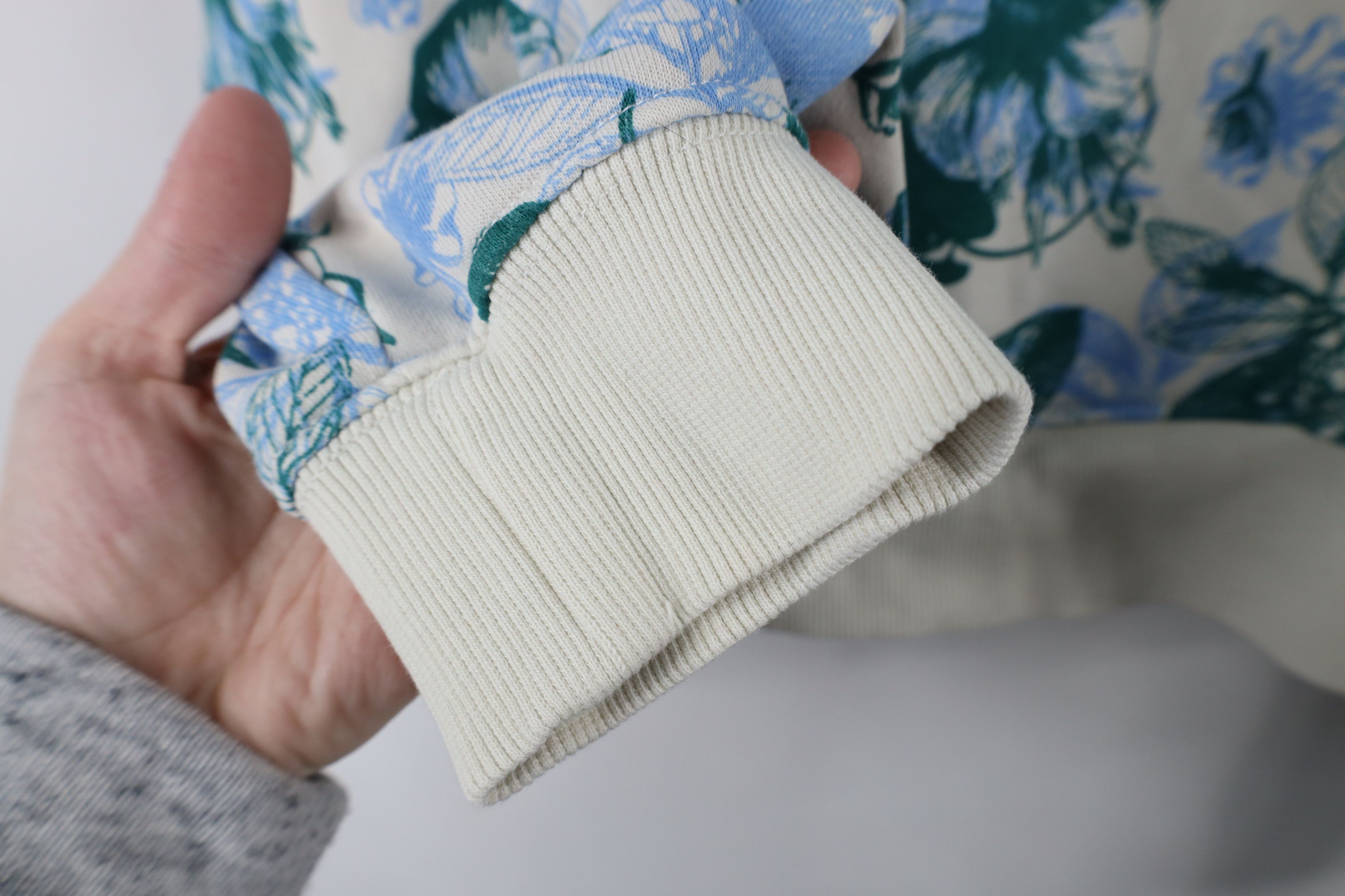 Fabletics × Vintage Fabletic Year Round Terry Cloth Half Zip Sweatshirt Flower Size L / US 10 / IT 46 - 4 Thumbnail