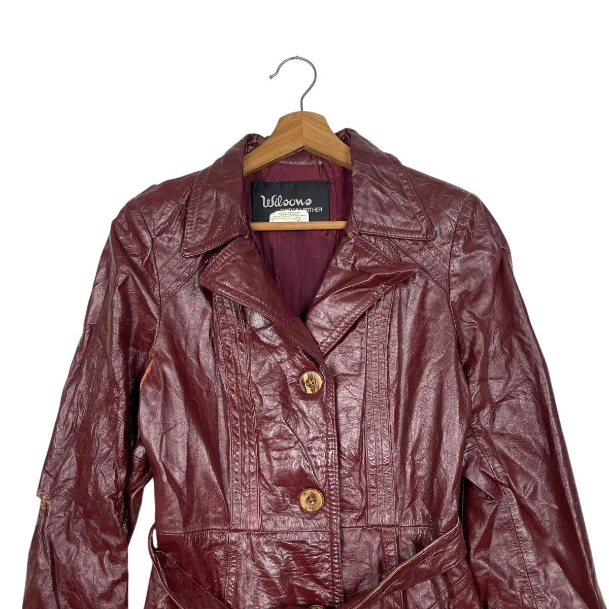 Wilsons Leather Vintage Wilsons Leather Coat Size S / US 4 / IT 40 - 2 Thumbnail