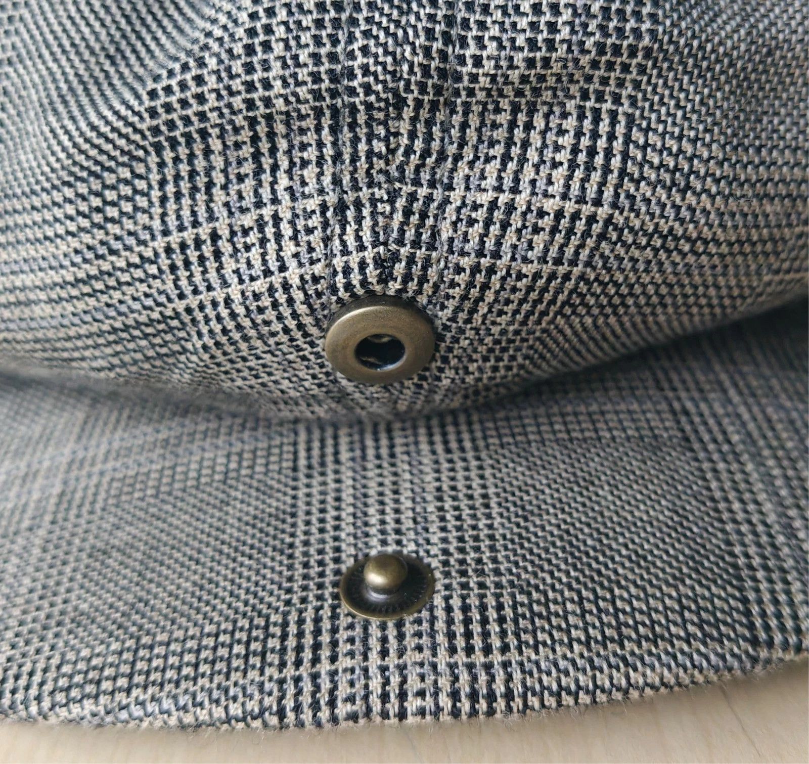 RRL Ralph Lauren DOUBLE RL Wool-Cotton Glen Plaid Newsboy Cap T/1923 Size ONE SIZE - 6 Thumbnail