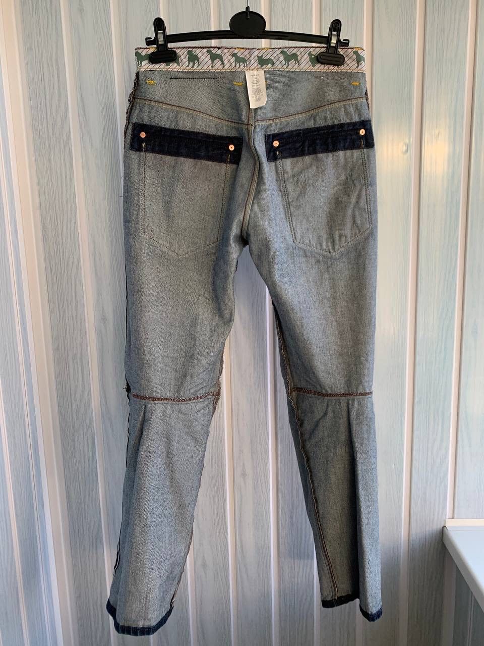 Japanese Brand × Vintage One True Saxon Cotton Pockets Tapered Denim Selvedge Jeans Size US 30 / EU 46 - 5 Thumbnail