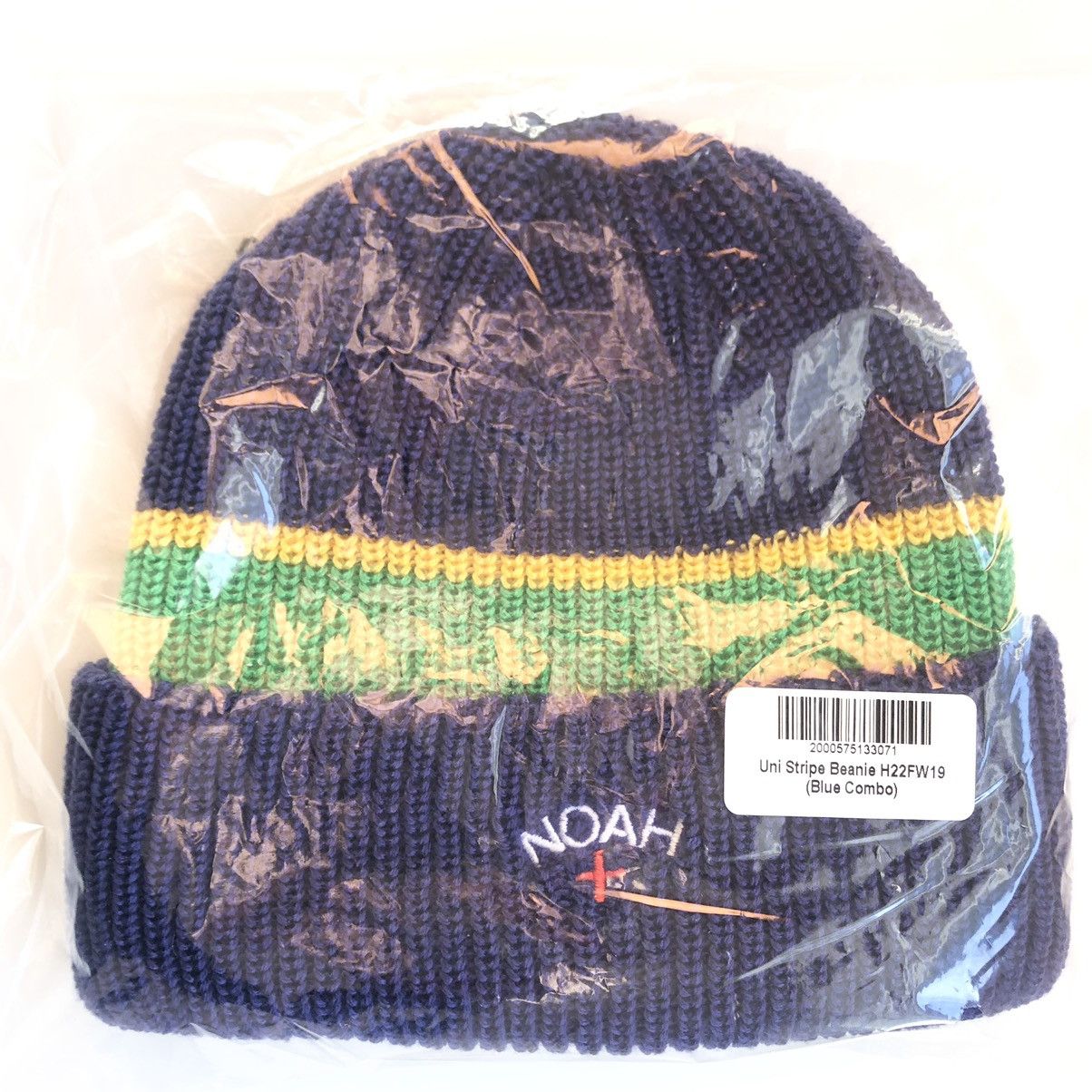 Noah Noah FW19 Uni Stripe Beanie Size ONE SIZE - 1 Thumbnail