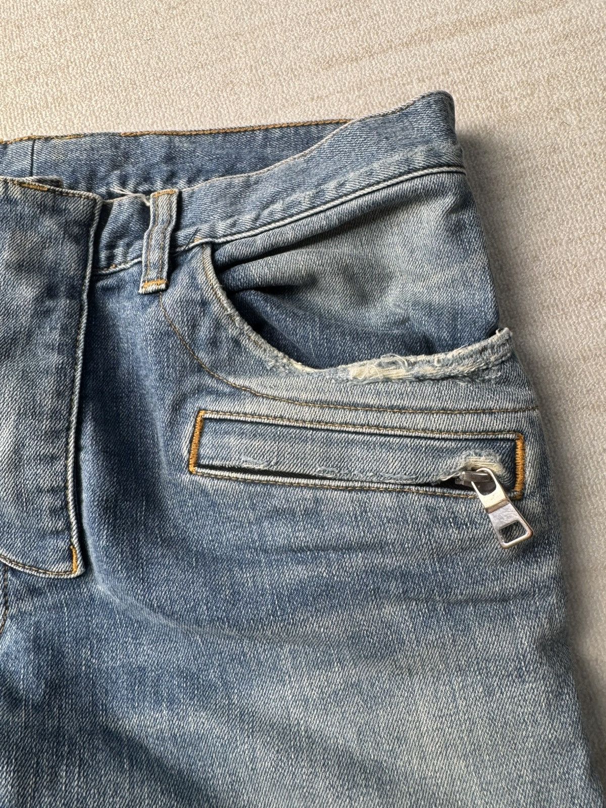 Balmain Biker jeans 32 Size US 32 / EU 48 - 5 Thumbnail