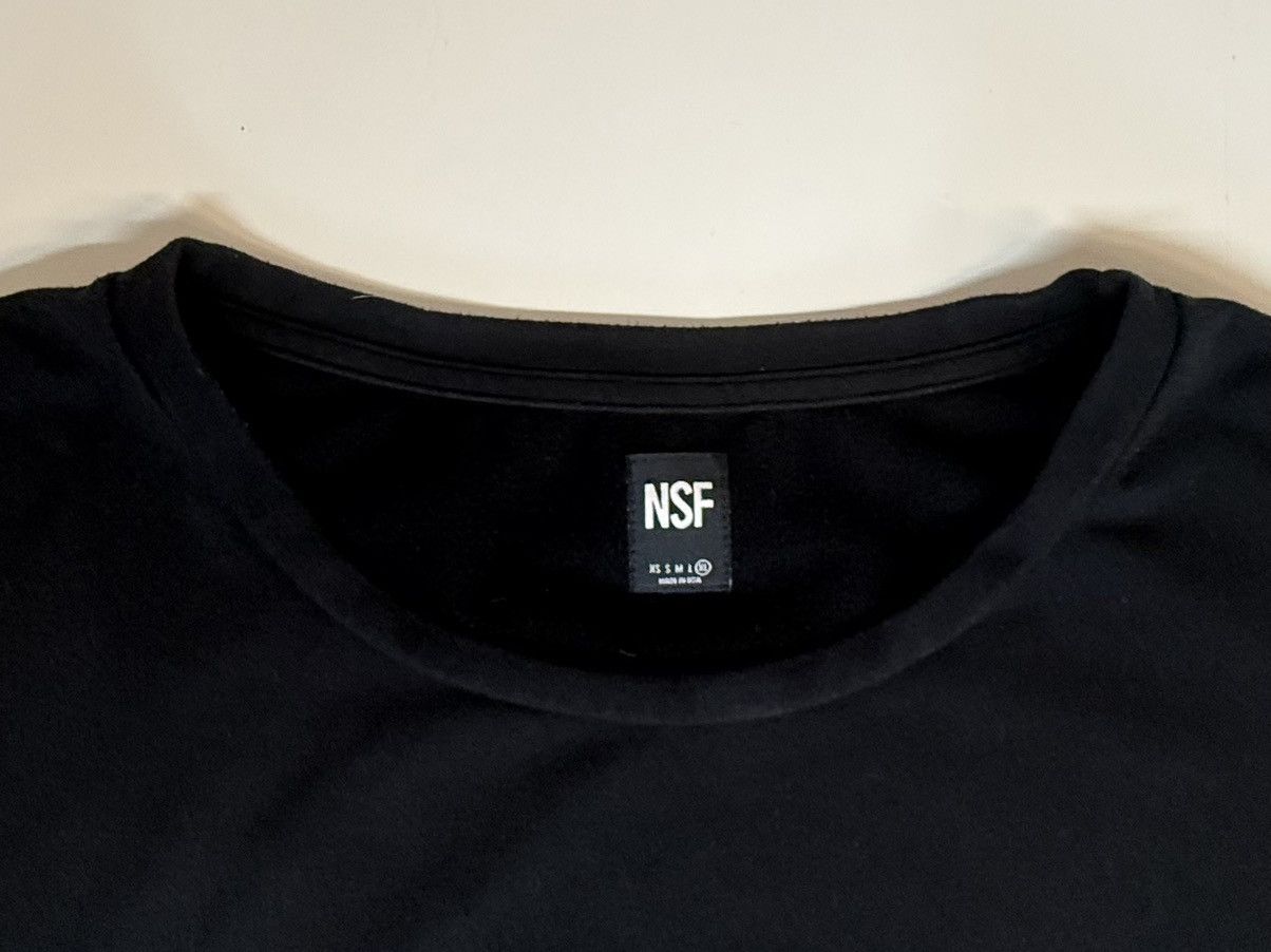 NSF NSF Long Sleeve Crewneck Sweatshirt — Black / XL / USA made Size US XL / EU 56 / 4 - 10 Thumbnail