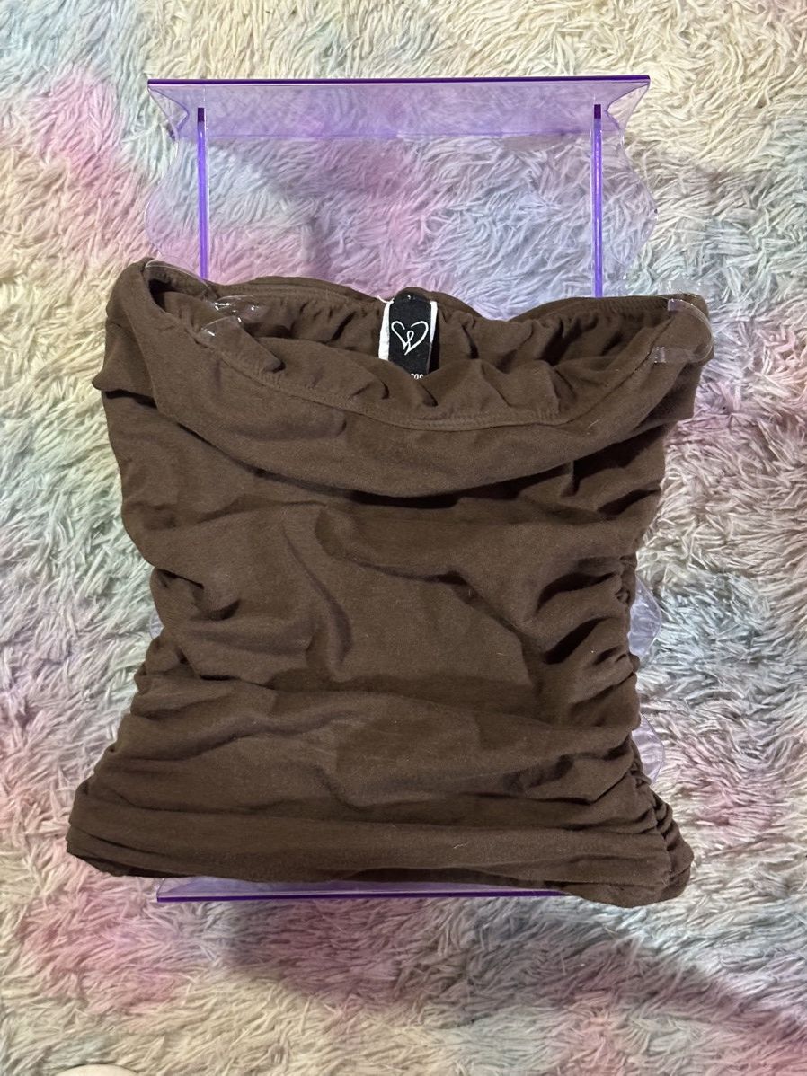 Other cute ribbed tube top Size XS / US 0-2 / IT 36-38 - 1 Thumbnail