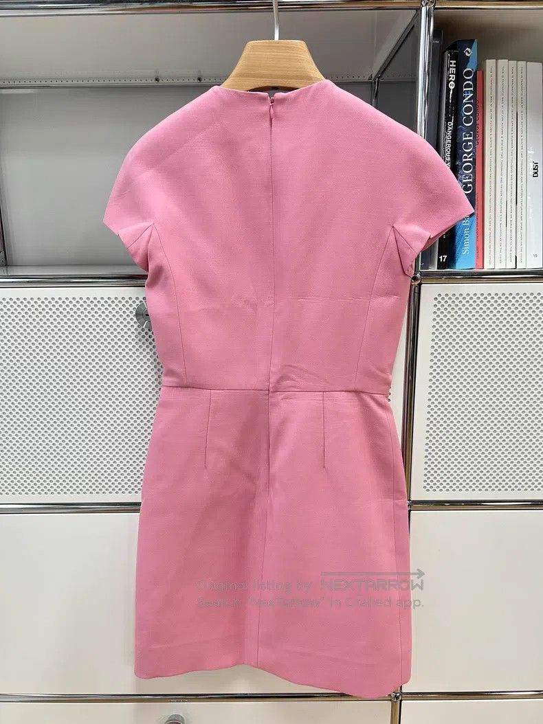 Valentino Valentino Pink wool dress Size S / US 4 / IT 40 - 3 Thumbnail