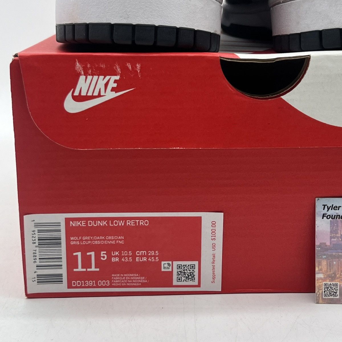 Nike Nike Dunk low Georgetown Size US 11.5 / EU 44-45 - 6 Thumbnail
