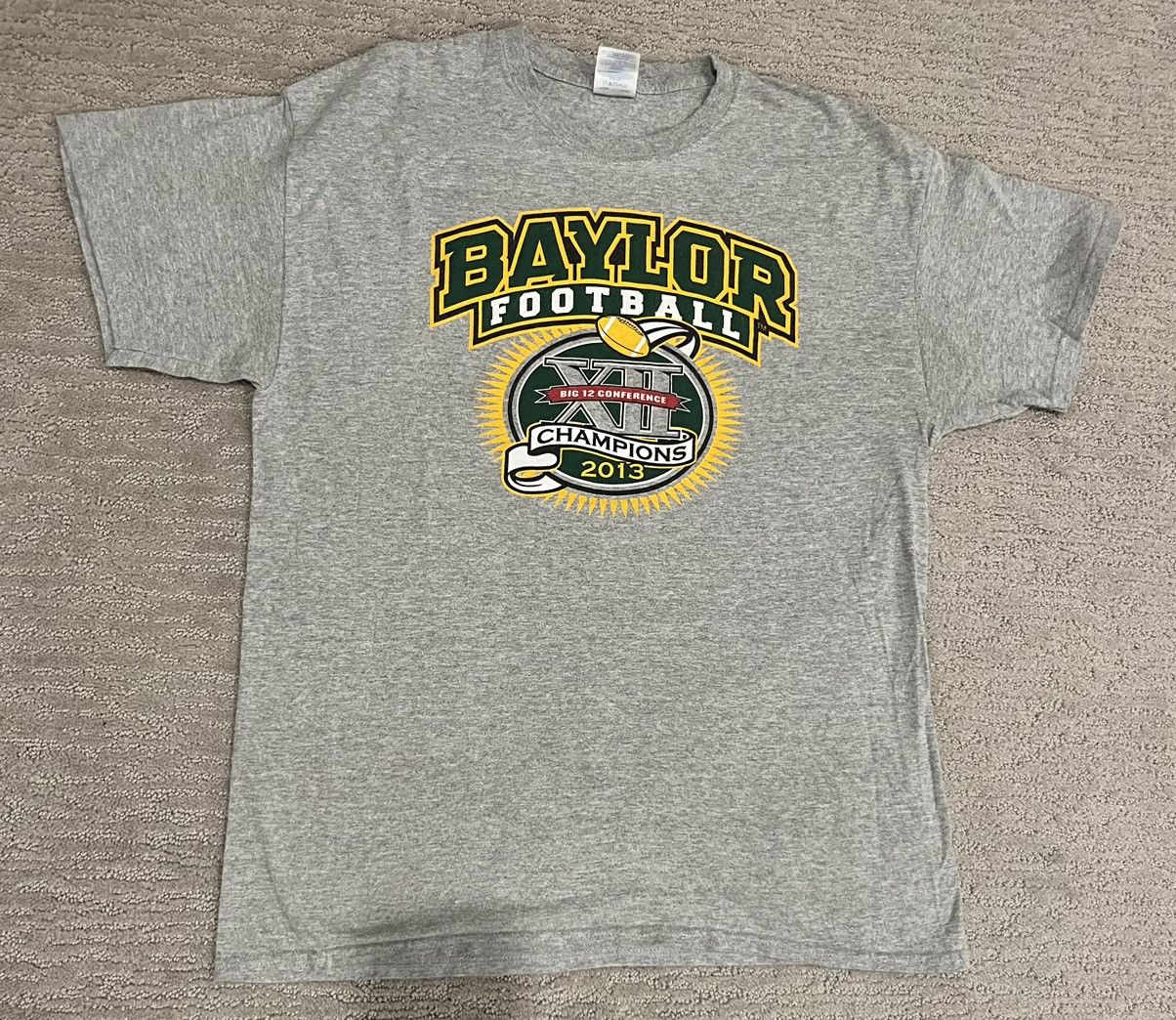 Gildan Vintage 2013 Baylor University Football College Tee Size US L / EU 52-54 / 3 - 1 Thumbnail