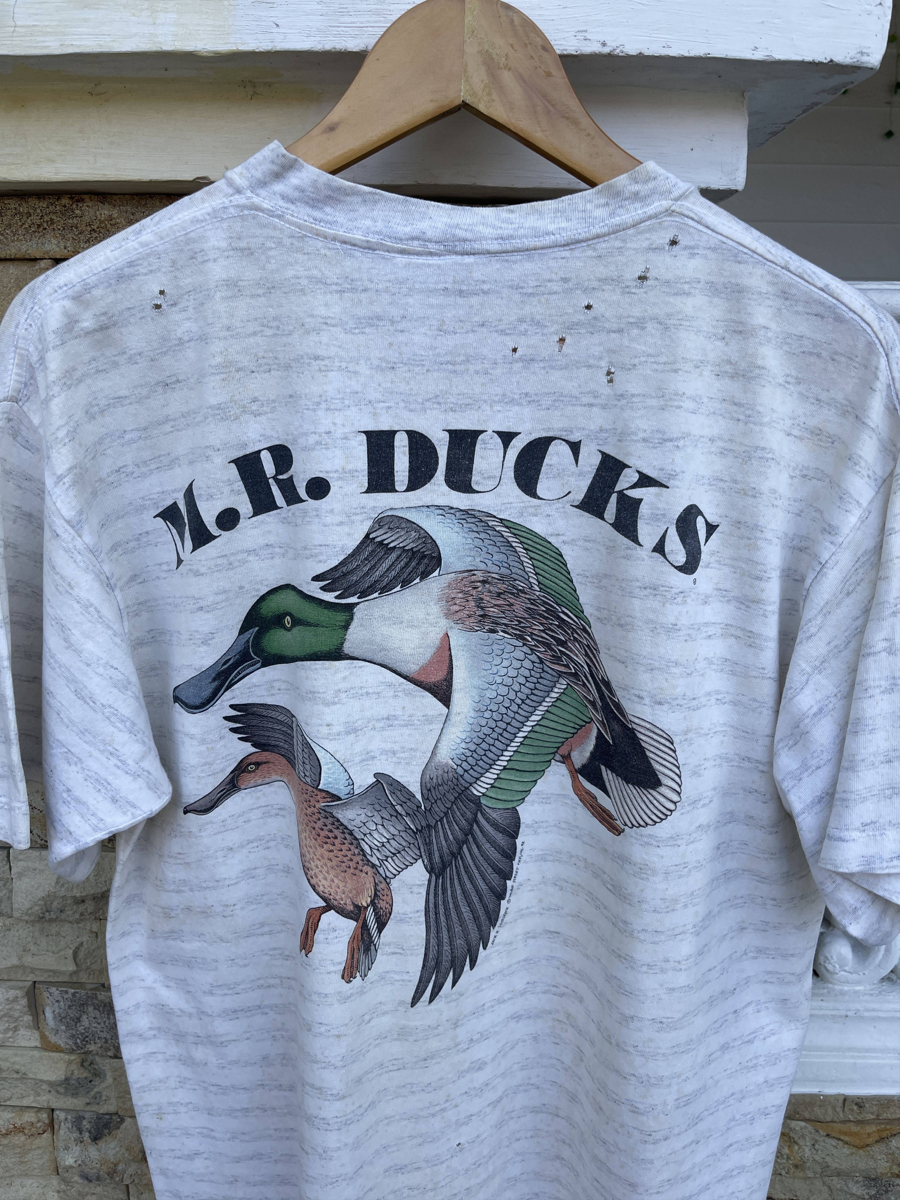 Other LastDrop🔥Rare🔥Vintage 90s Mr Duck Thrashed Single Stitch Tee Size US M / EU 48-50 / 2 - 5 Thumbnail