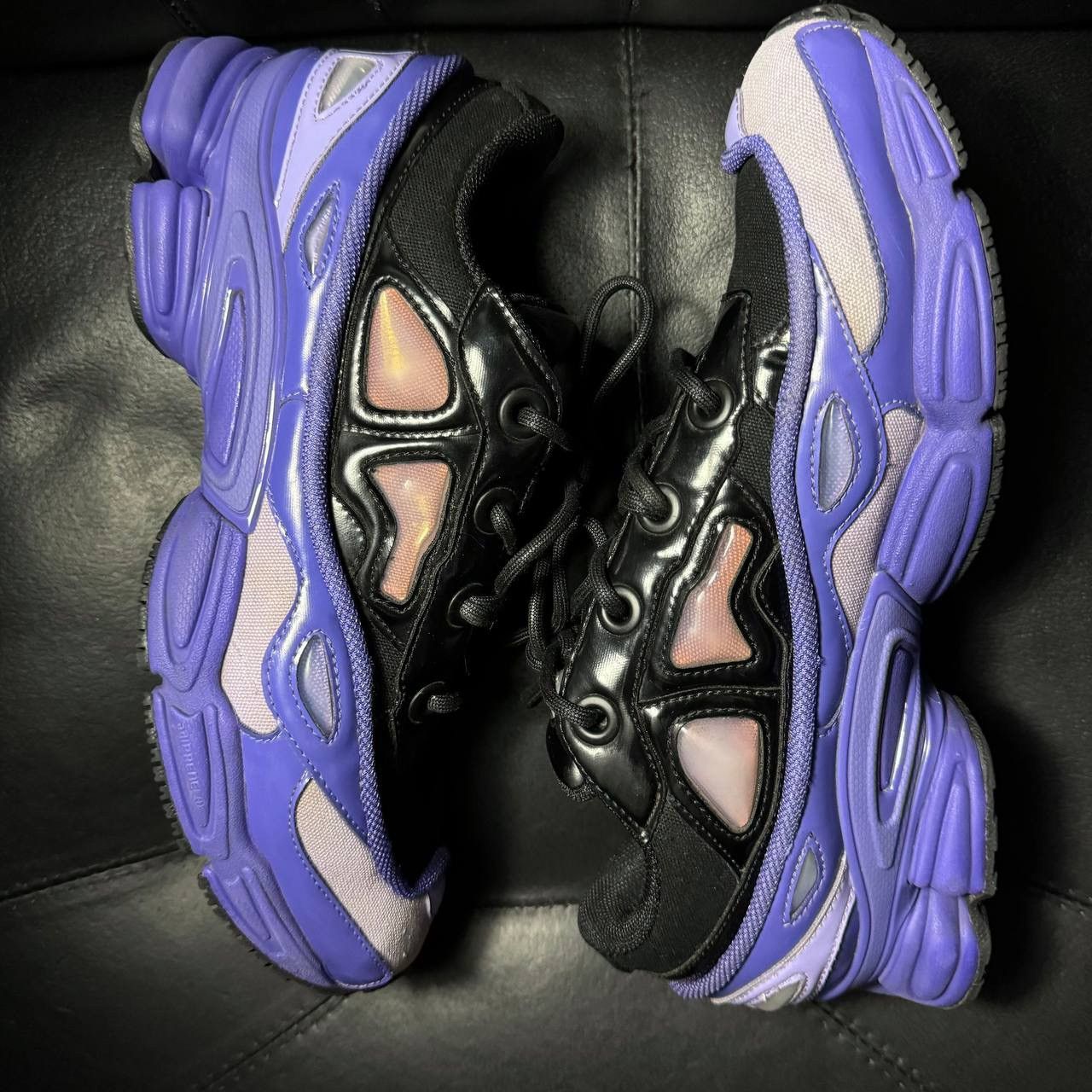 Adidas × Raf Simons adidas raf simons ozweego purple Size US 9.5 / EU 42-43 - 4 Thumbnail