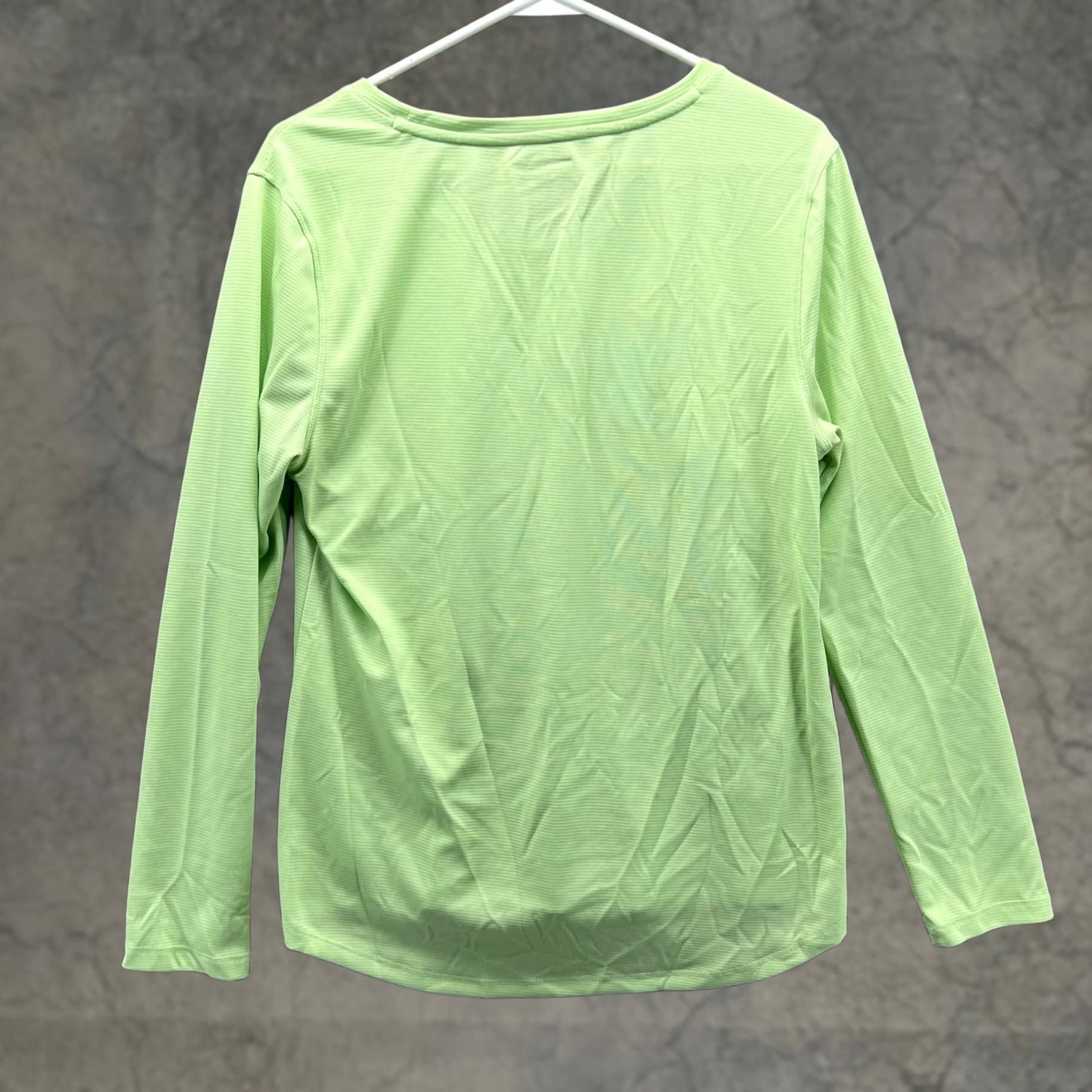 Vintage Reel Legend Freeline Shirt Men L Green Long Sleeve Hiking Activewear Outdoor Crew Neck Lightweight Size US L / EU 52-54 / 3 - 1 Thumbnail