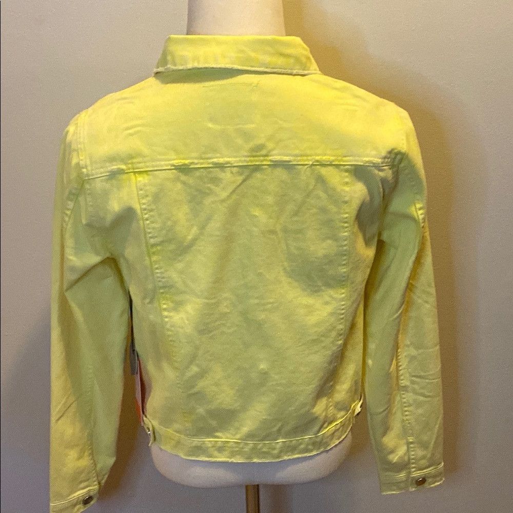Other C’est Toi Yellow Denim Jacket – NWT – Size Large Size L / US 10 / IT 46 - 7 Thumbnail