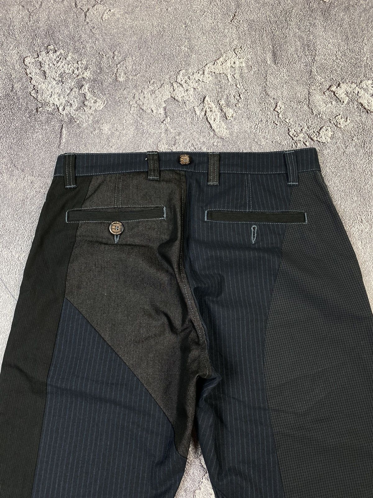 Desigual Y2K Avant Garde Desigual Patch Work Designer Pants Size US 30 / EU 46 - 7 Thumbnail