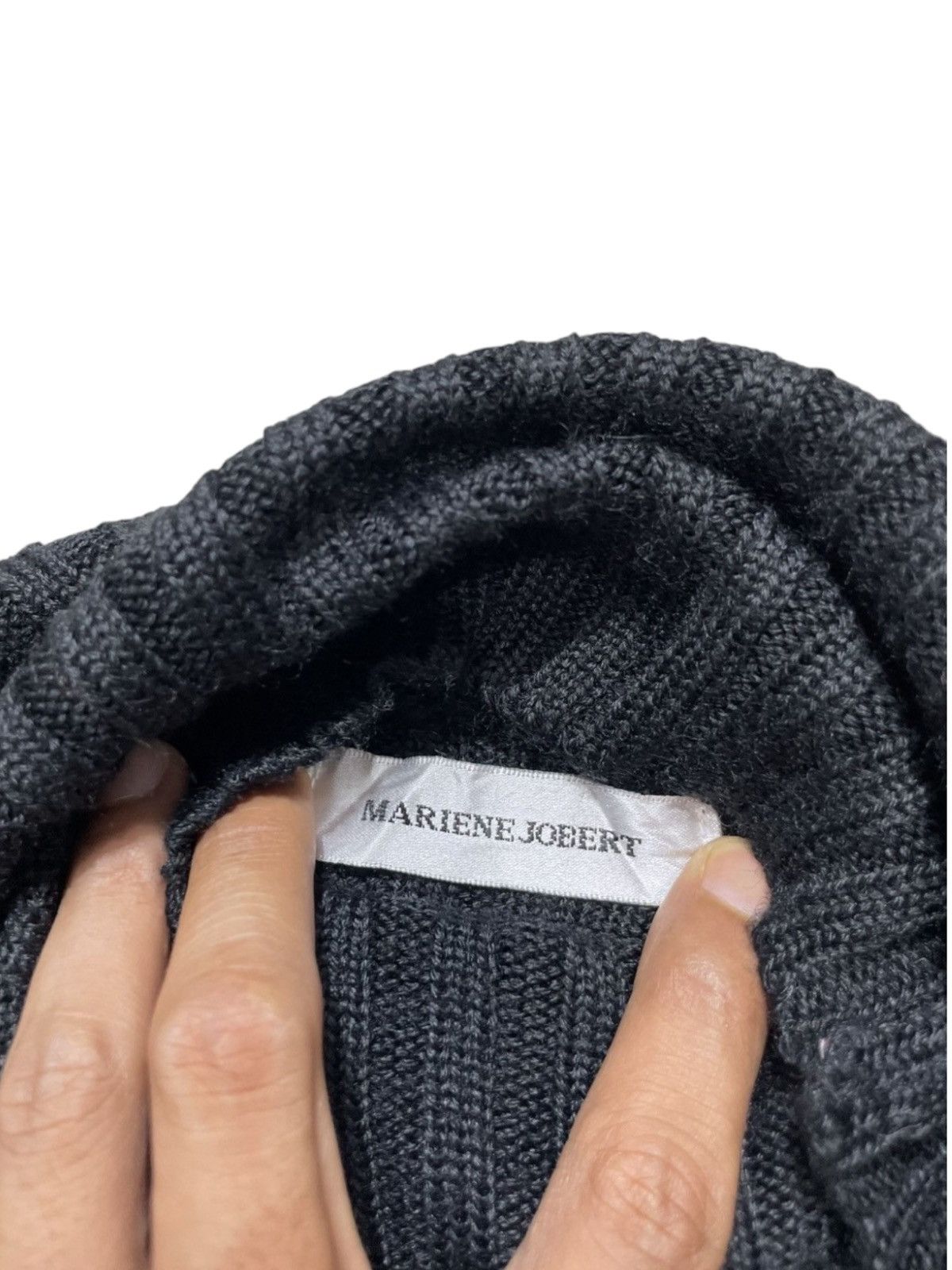 Japanese Brand × Other × Vintage Mariene Jobert Turtle neck patchwork knitt lgb ifsix style Size US S / EU 44-46 / 1 - 4 Thumbnail
