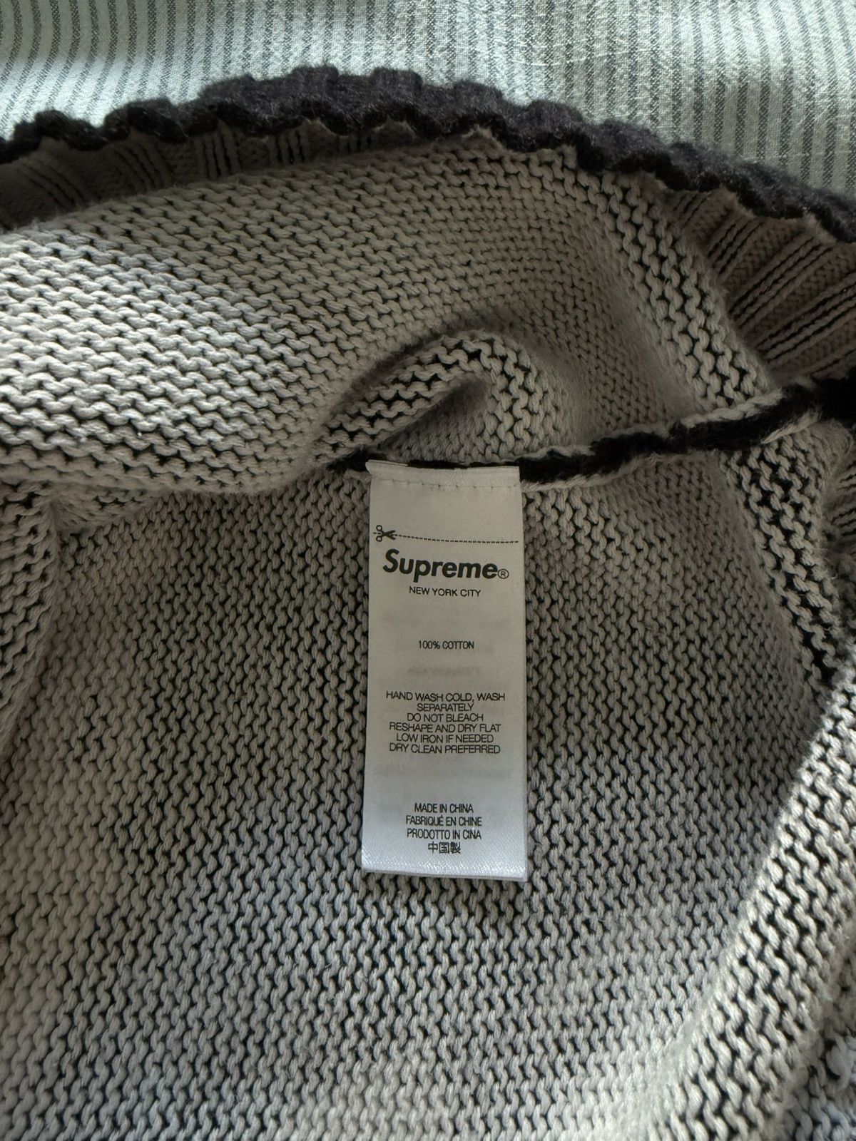 Supreme Supreme Futura Sweater [BLACK] SS24 Size US M / EU 48-50 / 2 - 7 Thumbnail
