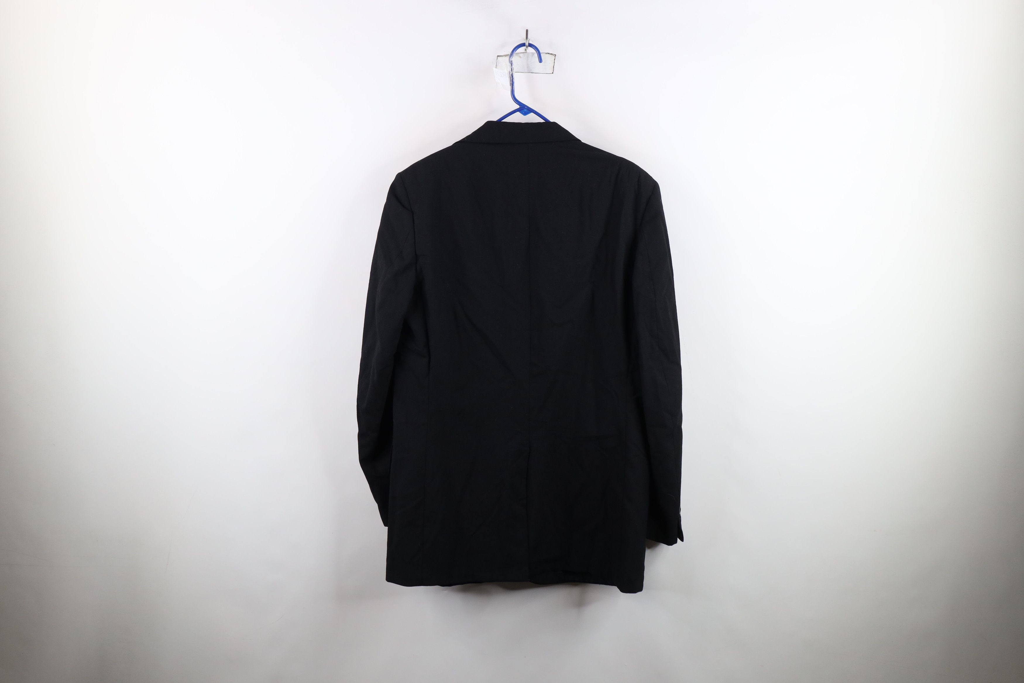 Vintage Vintage 70s Streetwear Suit Jacket Sport Coat Black USA Size US XXL / EU 58 / 5 - 13 Thumbnail