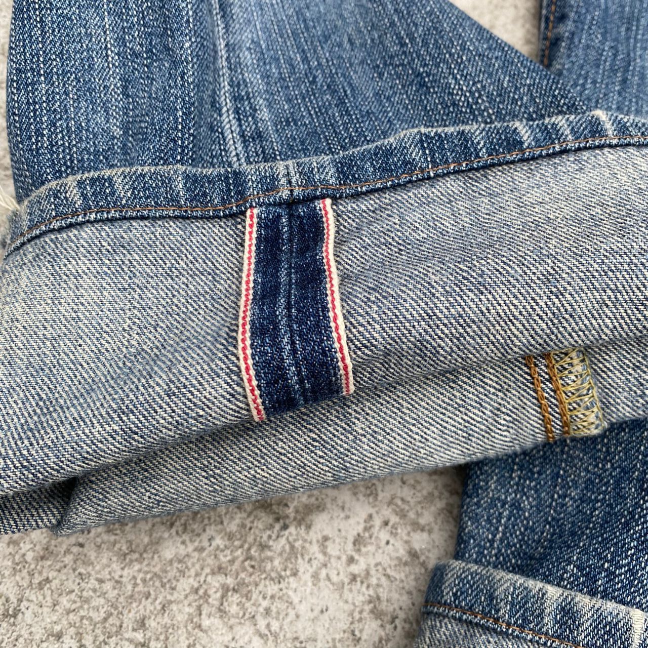 Edwin Vintage Edwin 505zx Selvegde Redline Distressed Denim Size US 30 / EU 46 - 5 Thumbnail