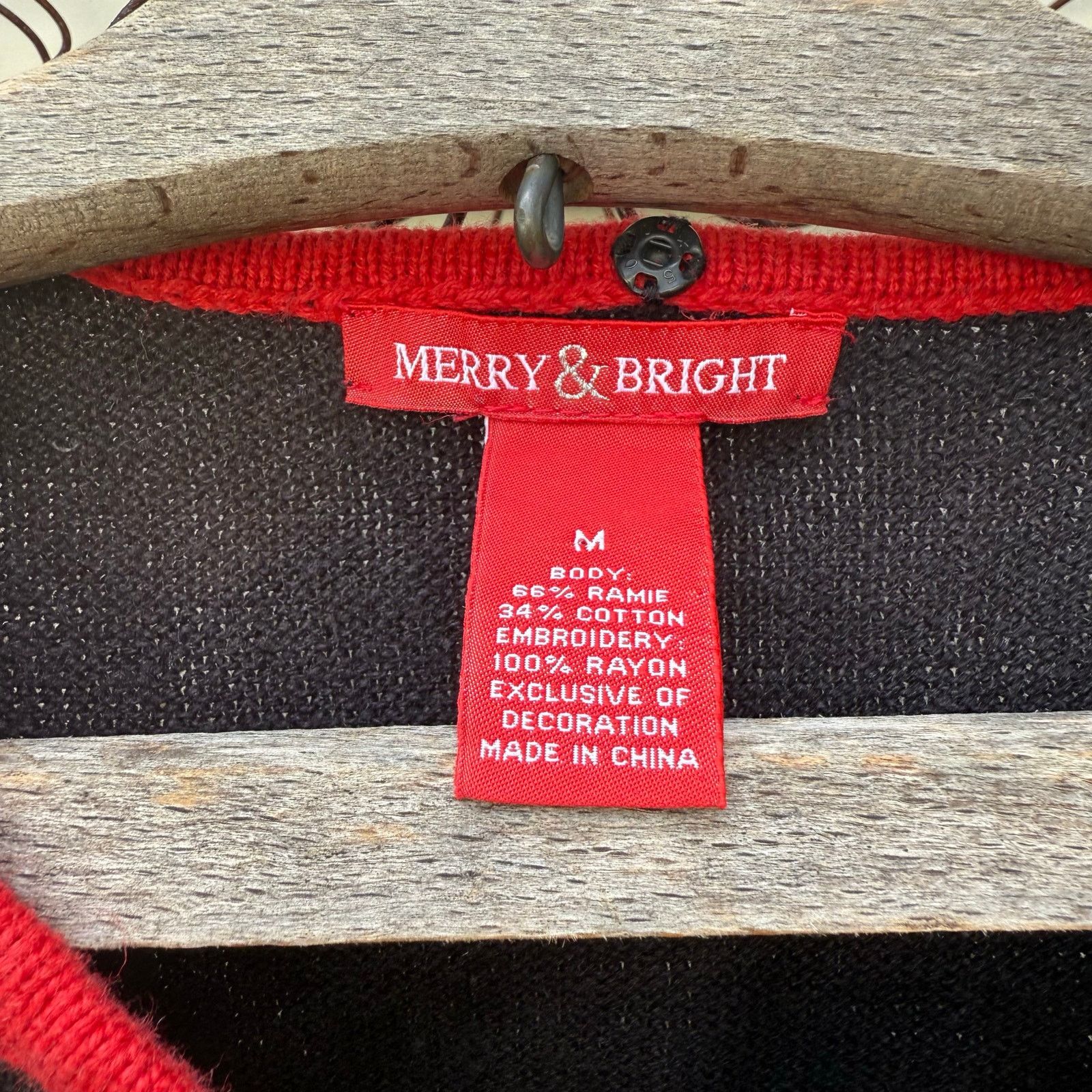 Vintage Y2K Ugly Christmas Sweater Vest Candy Cane Peppermints M Size M / US 6-8 / IT 42-44 - 4 Thumbnail