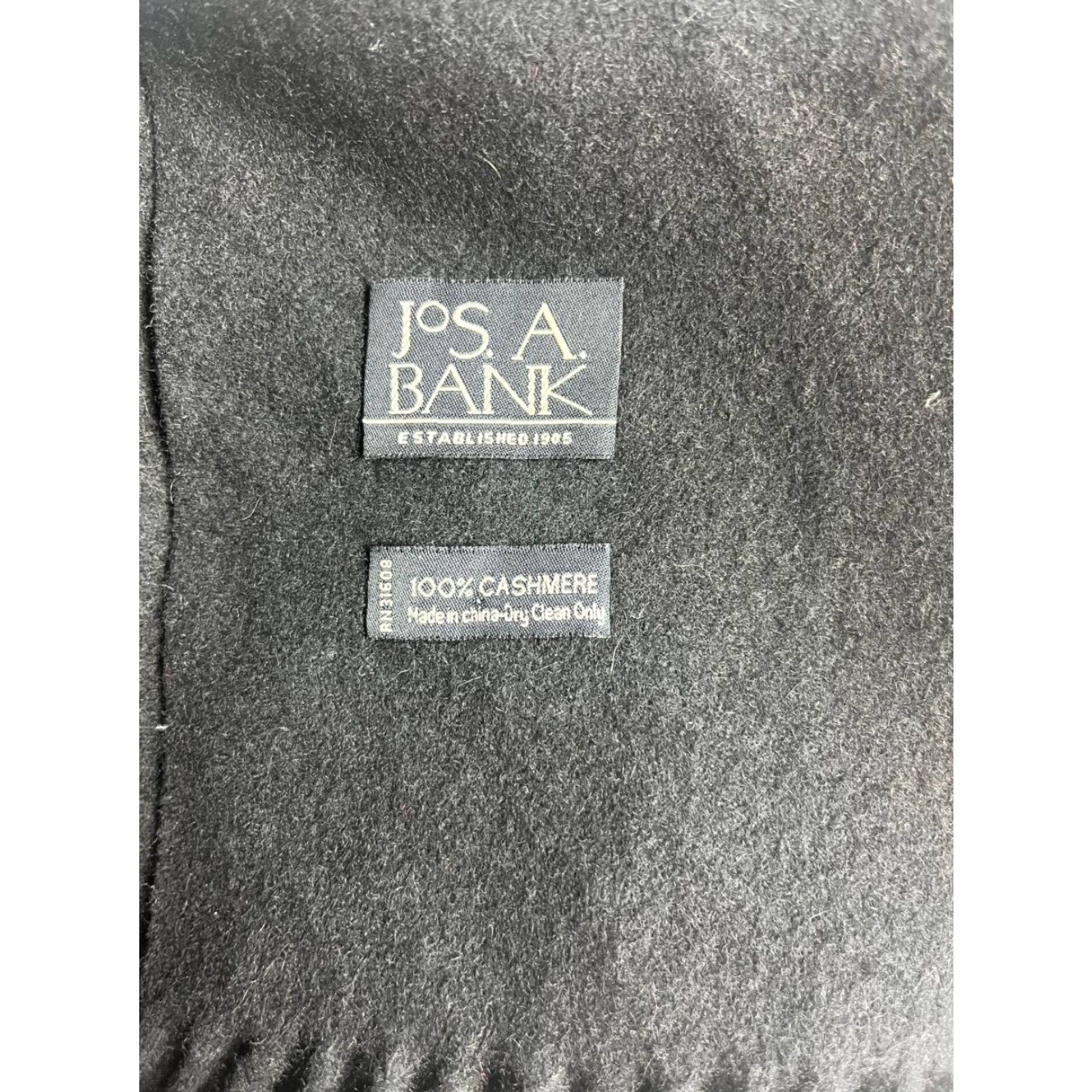 Jos. A. Bank JOS A BANK Scarf Mens OS 100% Cashmere Wrap Rectangle Size ONE SIZE - 2 Thumbnail