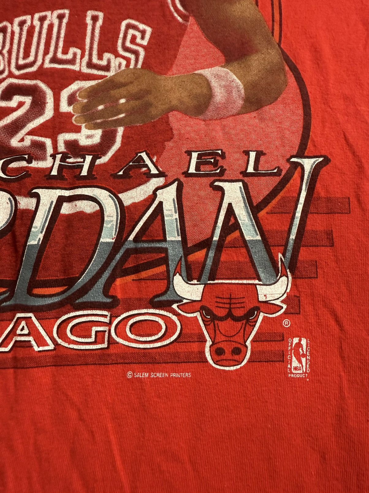 Vintage Vintage Michael Jordan Chicago Bulls Salem Shirt Size US S / EU 44-46 / 1 - 4 Thumbnail
