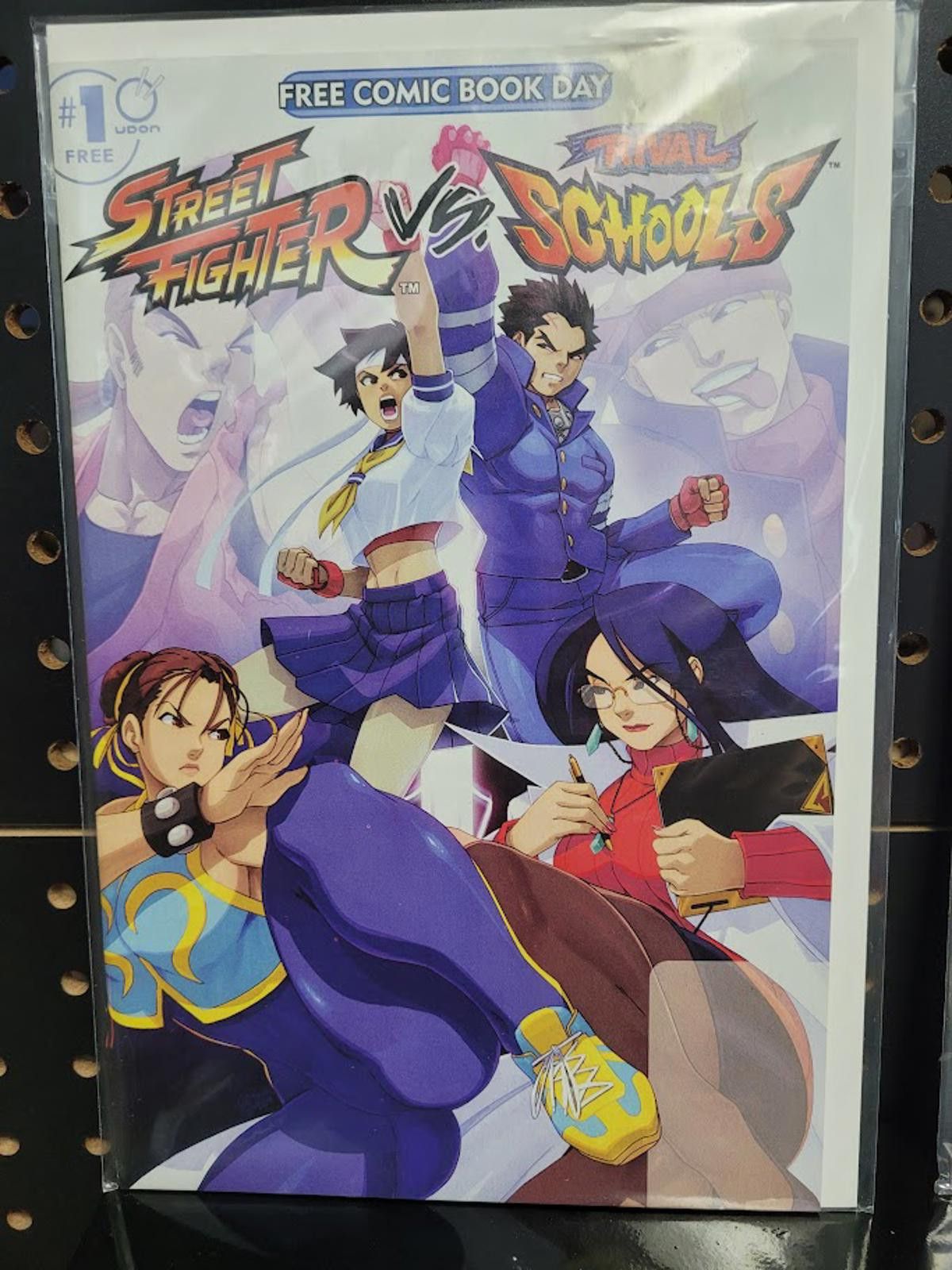 Other Street Fighter vs Rival Schools #1 FCBD 2025 NM Unstamped Size ONE SIZE - 1 Preview