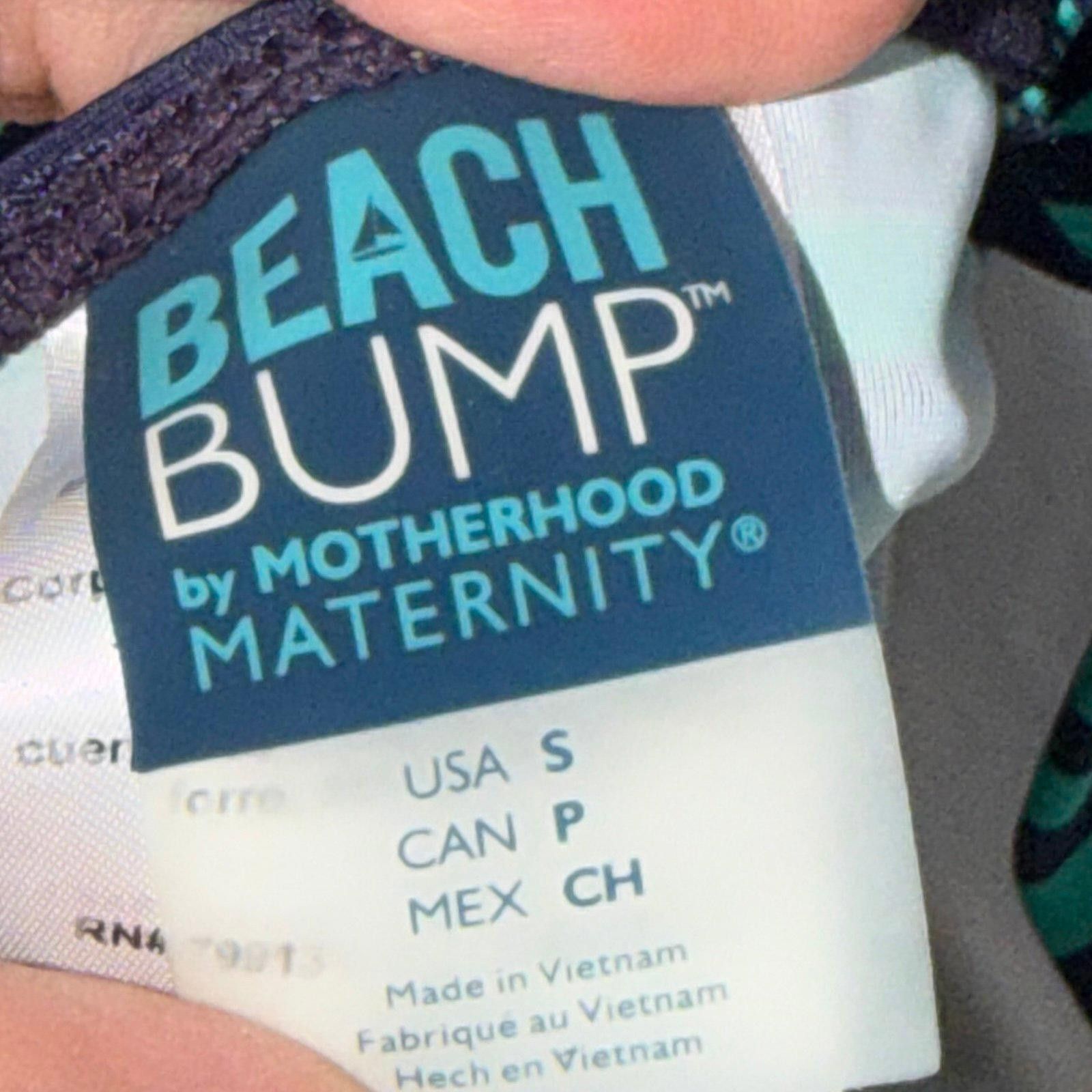 Other Beach Bump by Motherhood Size Small Maternity Tankini Top Size ONE SIZE - 7 Thumbnail