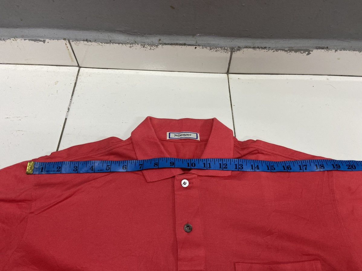 Yves Saint Laurent VINTAGE YVES SAINT LAURENT BIG LOGO POCKET TEE Size US L / EU 52-54 / 3 - 13 Thumbnail