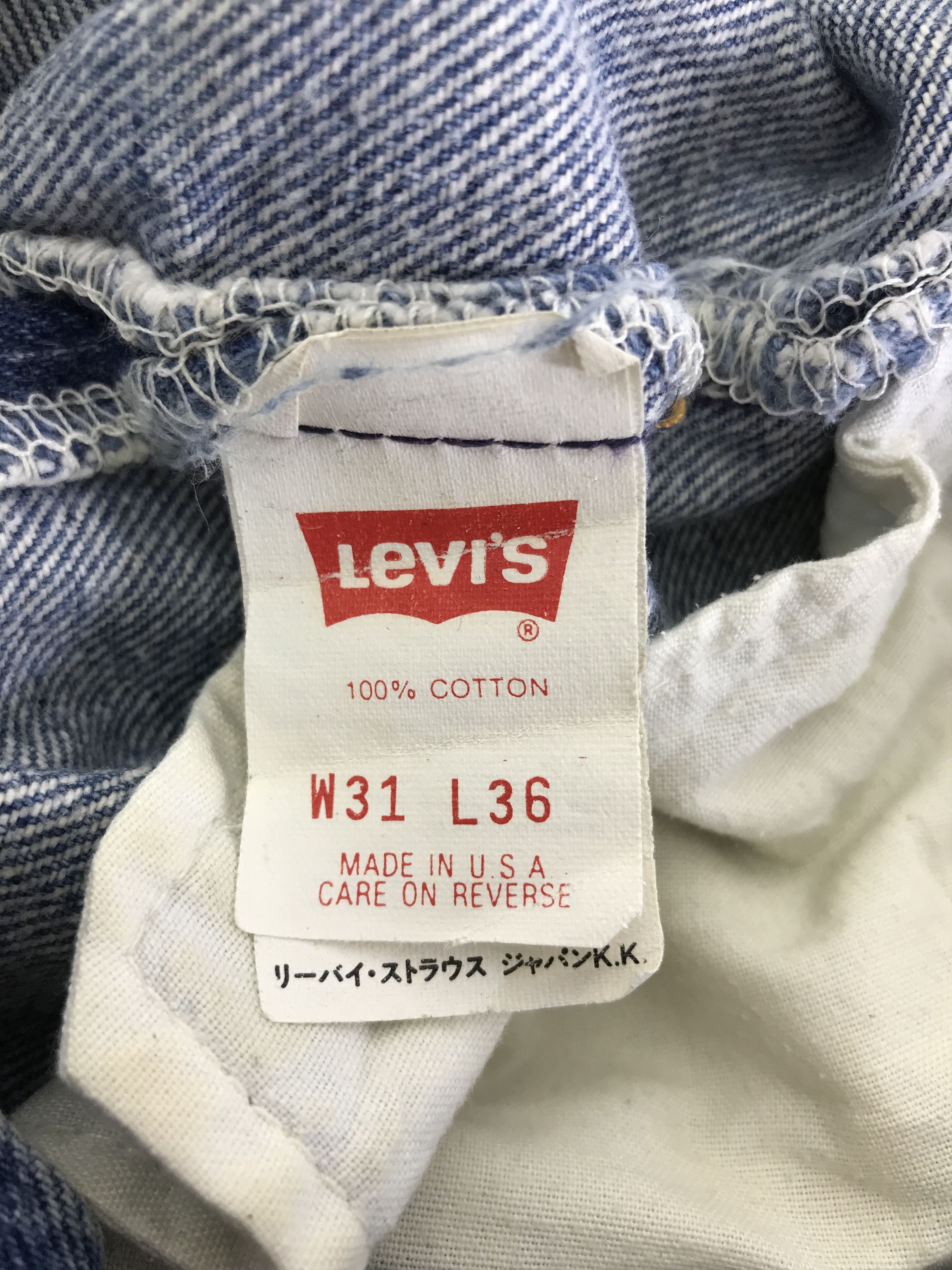Levi's Vintage Levi's 501 Faded Blue Jeans Size US 30 / EU 46 - 12 Thumbnail