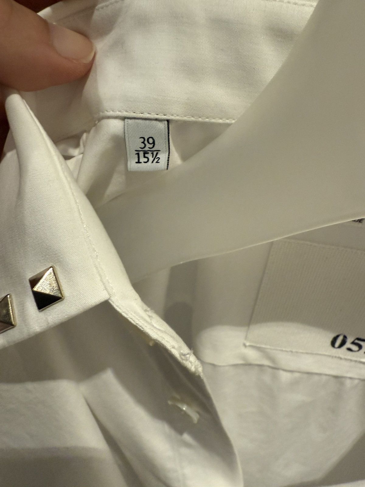 Valentino Rockstud poplin shirt collar size 39 Size US M / EU 48-50 / 2 - 7 Thumbnail