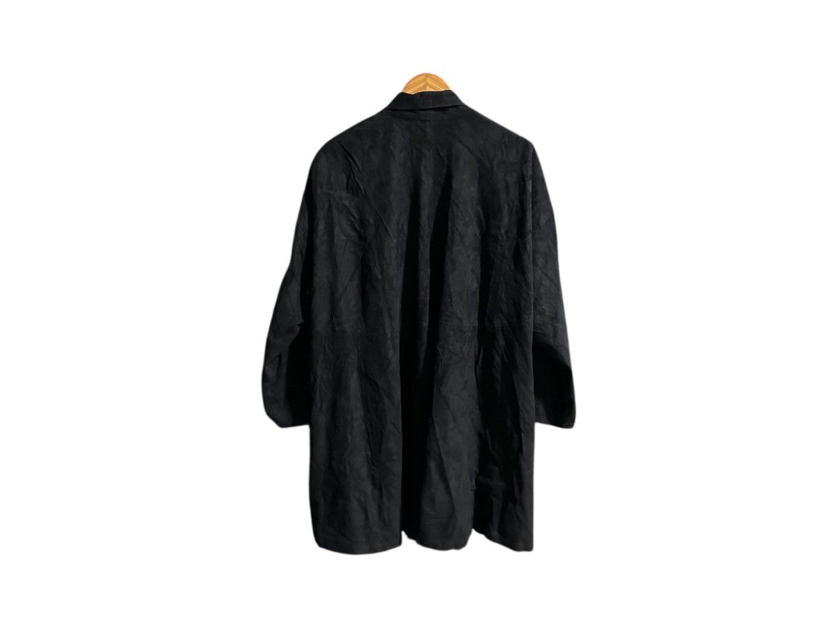 Japanese Brand 🔥Japanese Lui Chantant Sheepskin Suede Coat Shawl Collar Size US XL / EU 56 / 4 - 3 Thumbnail
