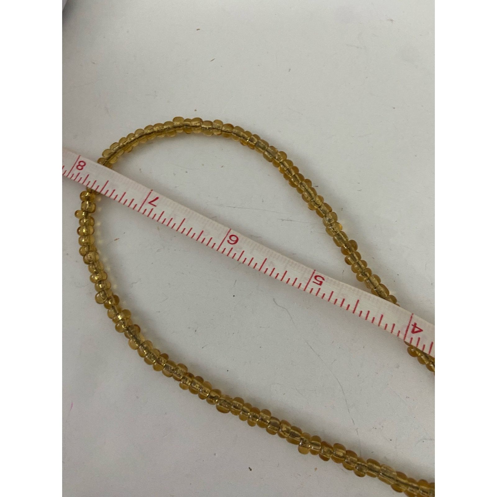 Handmade orange bead necklace Size ONE SIZE - 4 Thumbnail