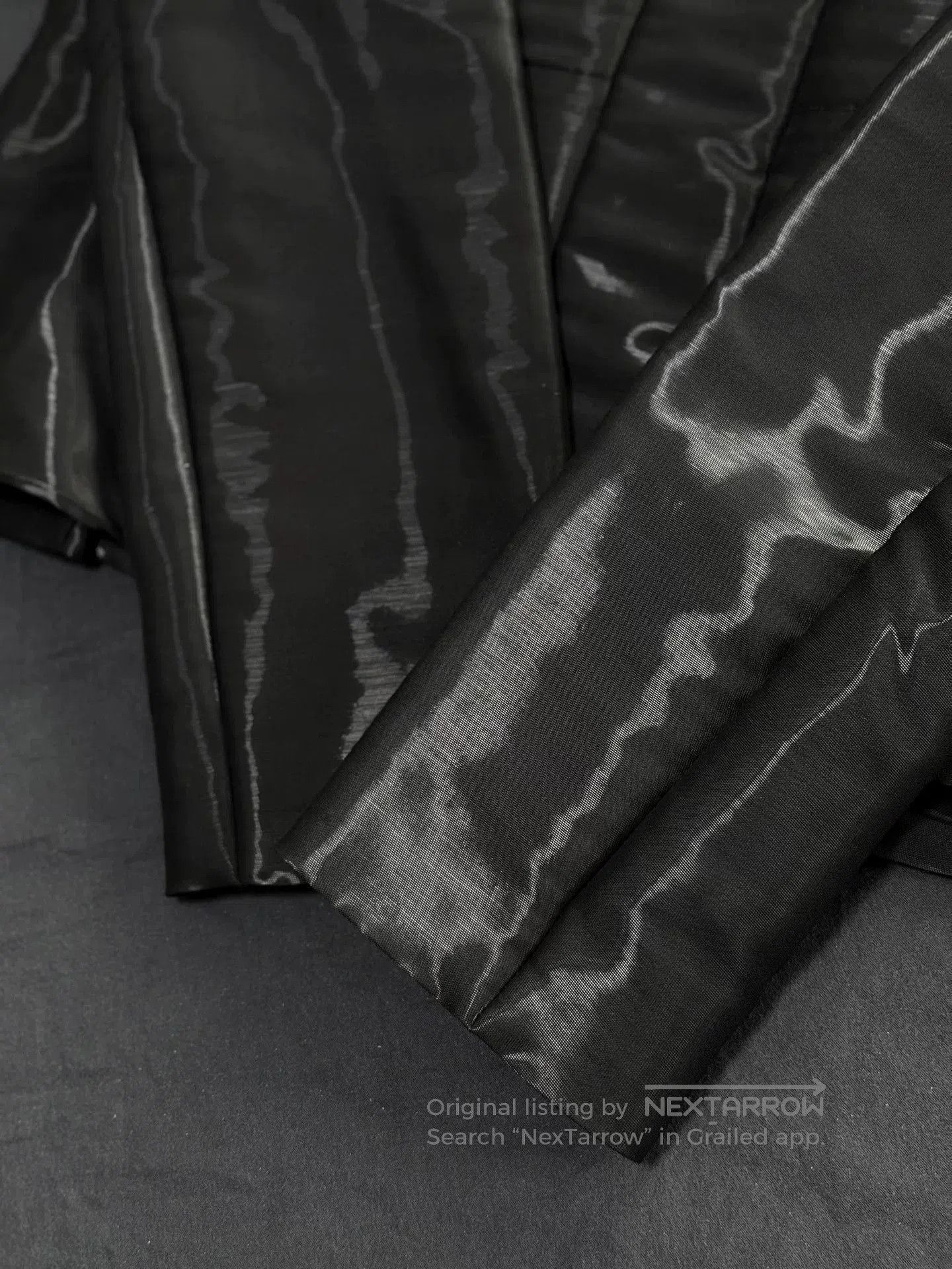 Balenciaga Balenciaga Deconstructed Liquid Metal Jacket. Size US S / EU 44-46 / 1 - 5 Thumbnail