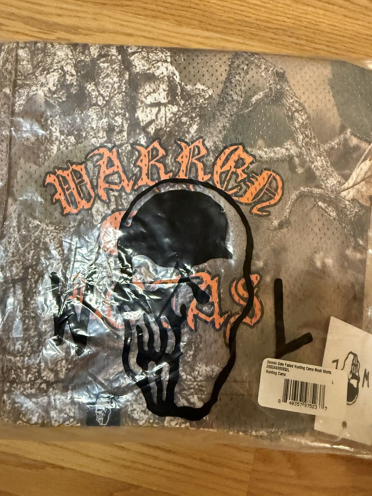 Warren Lotas Warren Lotas Demon Guard Faded Hunting Camo mesh shorts Size US 35 - 4 Thumbnail