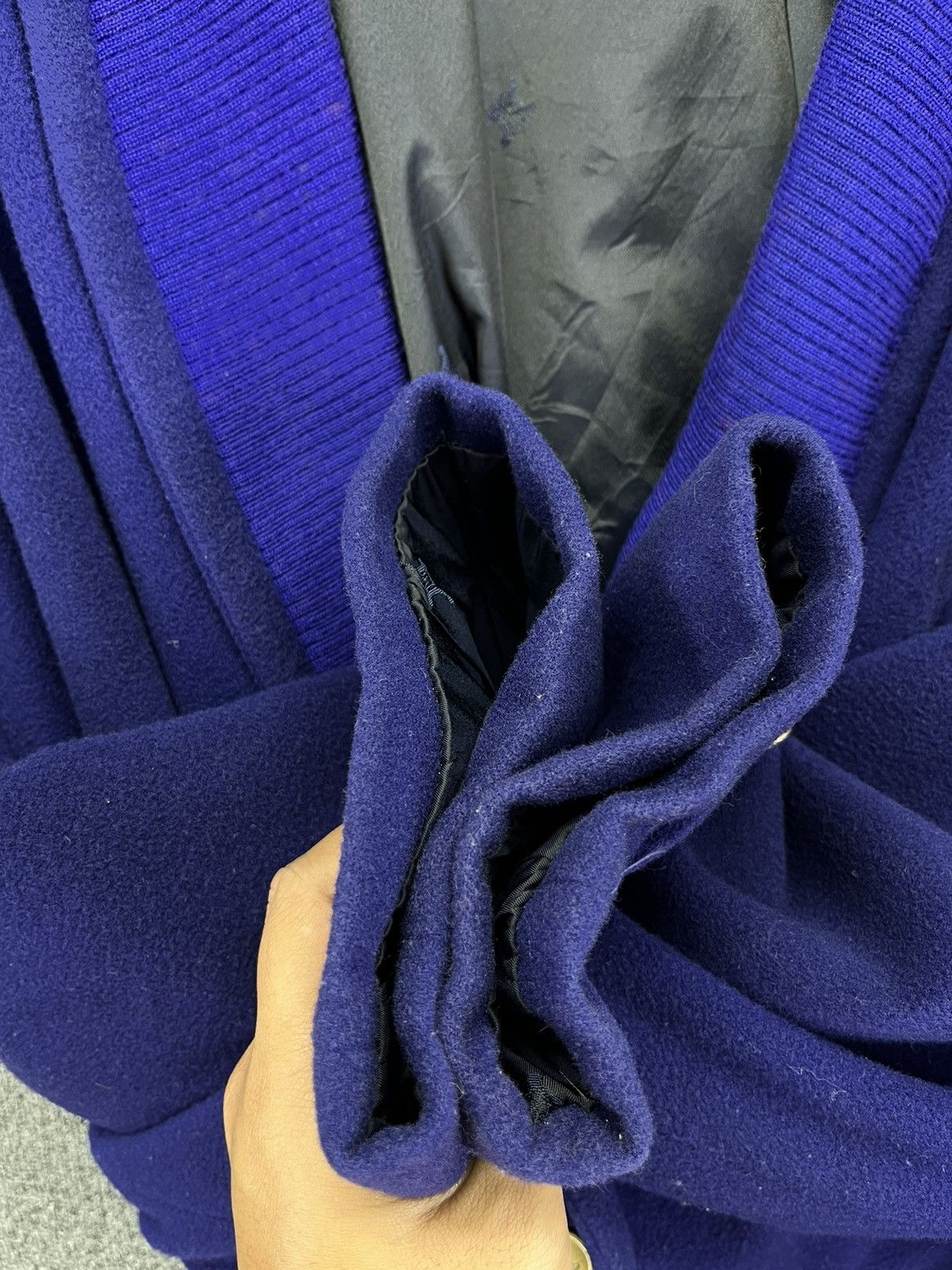 Celine Vintage 90s Celine Double Breasted Wool Jacket Size US L / EU 52-54 / 3 - 14 Thumbnail