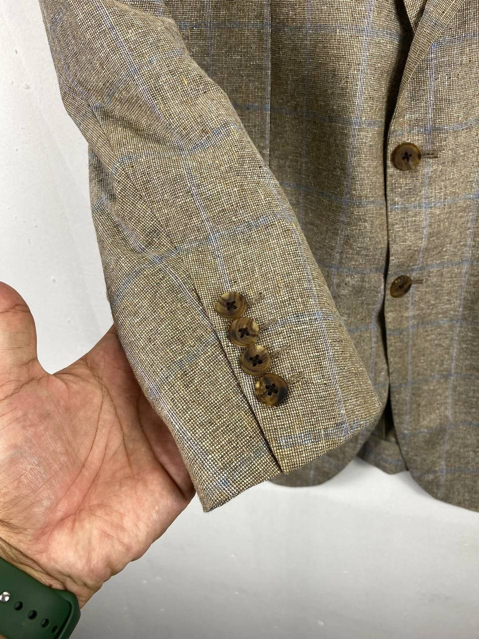 Burberry burberry london wool checkered jacket nice design Size US XL / EU 56 / 4 - 4 Thumbnail
