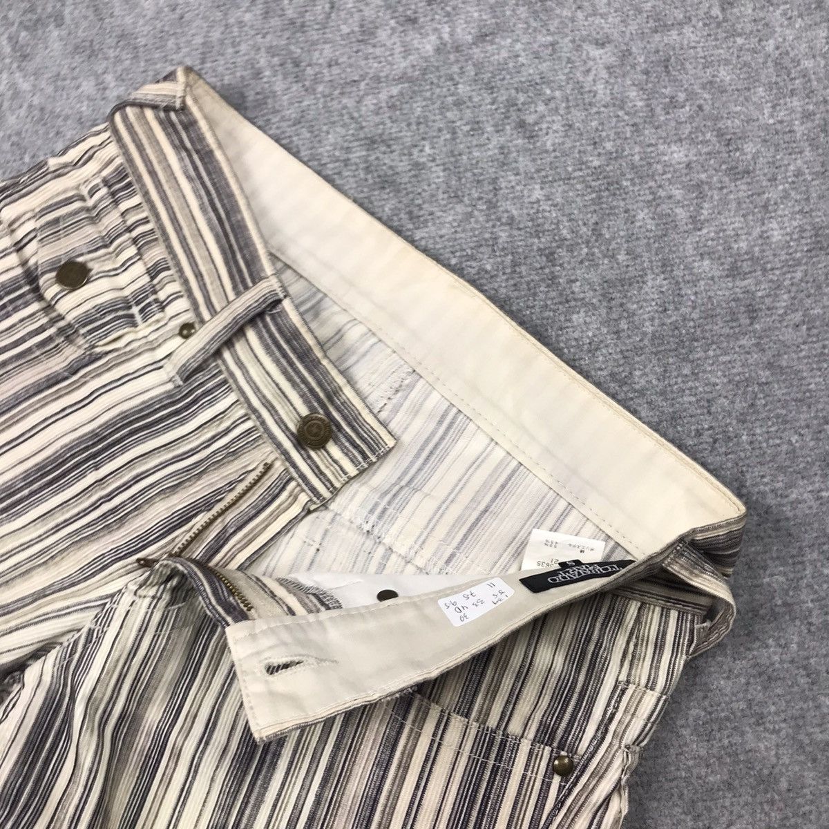 Tornado Mart FLARE BOOTCUT TORNADOMART JAPANESE CORDUROY FADED PANTS 139 Size US 29 - 12 Thumbnail