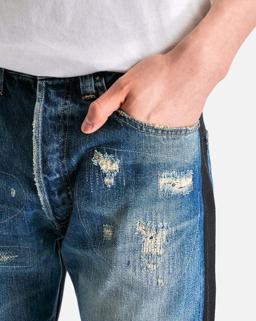 Junya Watanabe o1s1v1r1oon0925 Patchwork Denim in Black Size US 34 / EU 50 - 5 Thumbnail