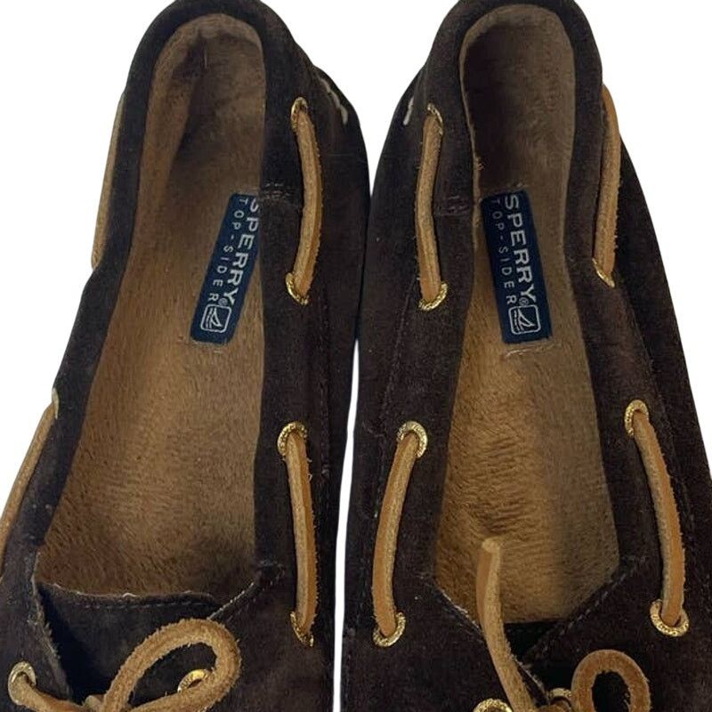 Sperry Sperry Top Sider Women Size 8 Suede Leather Moccasin Loafers Size US 8 / IT 38 - 3 Thumbnail